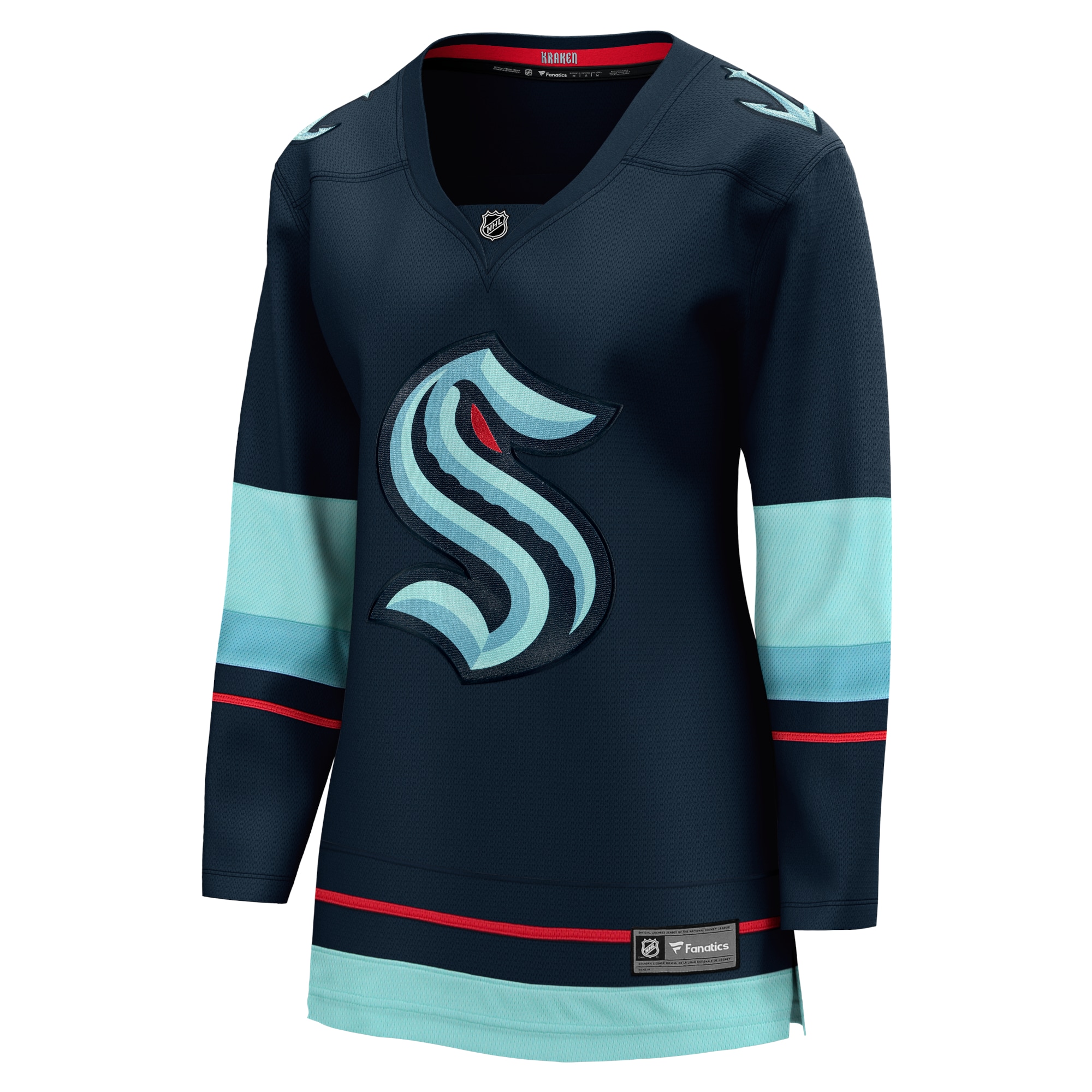 Seattle Kraken Navy Home Breakaway NHL Jersey Women's