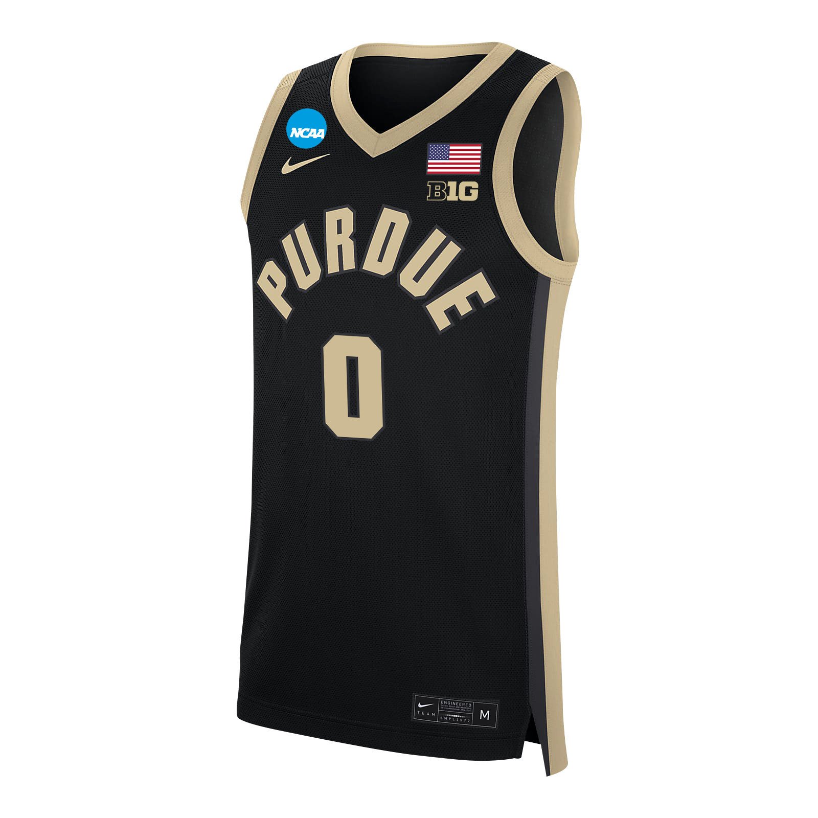 Mason Gillis 0 Purdue Boilermakers 2024 Black Unisex NCAA Jersey Unisex