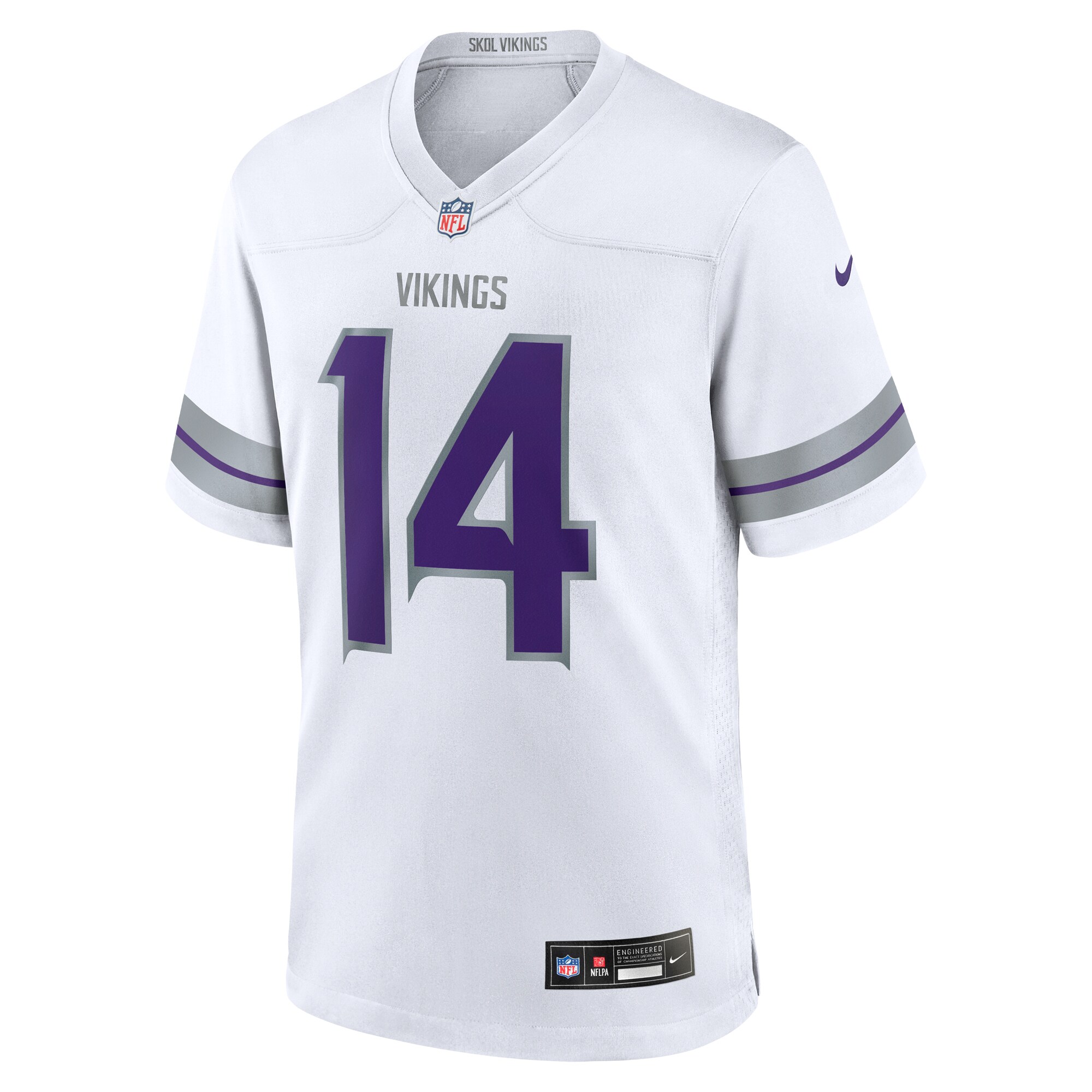 Minnesota Vikings Sam Darnold White Alternate Game Player NFL Jersey Men's