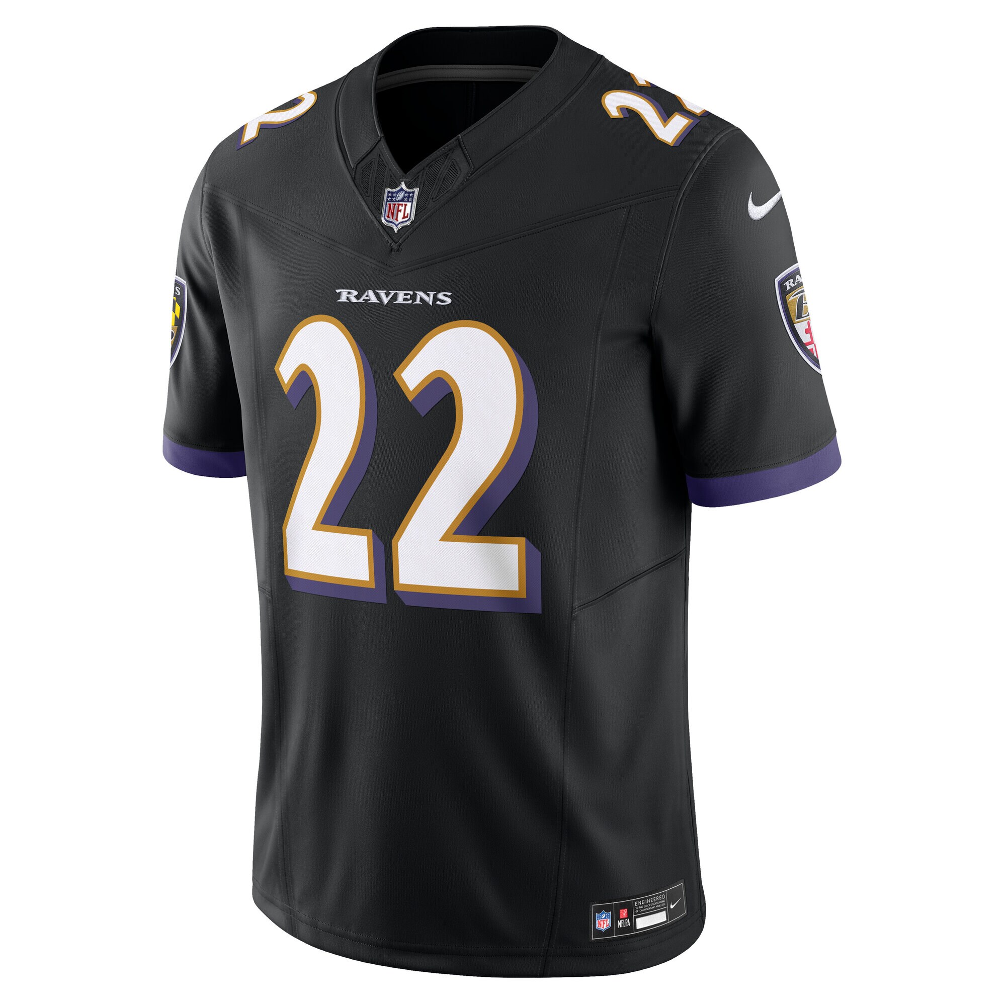 Baltimore Ravens Derrick Henry Black Vapor F.U.S.E. Limited NFL Jersey Men's