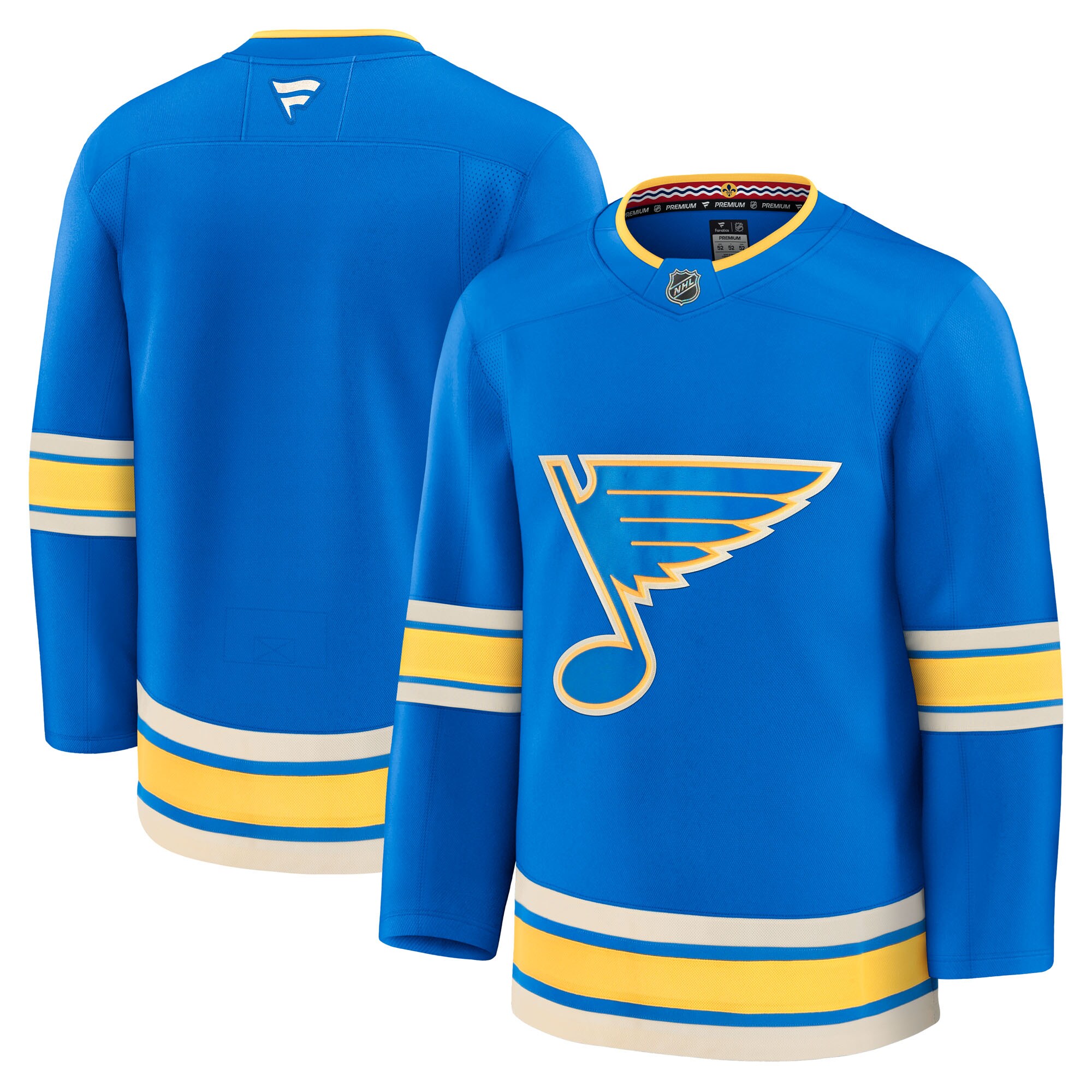 St. Louis Blues Blue Alternate Premium NHL Jersey Men's
