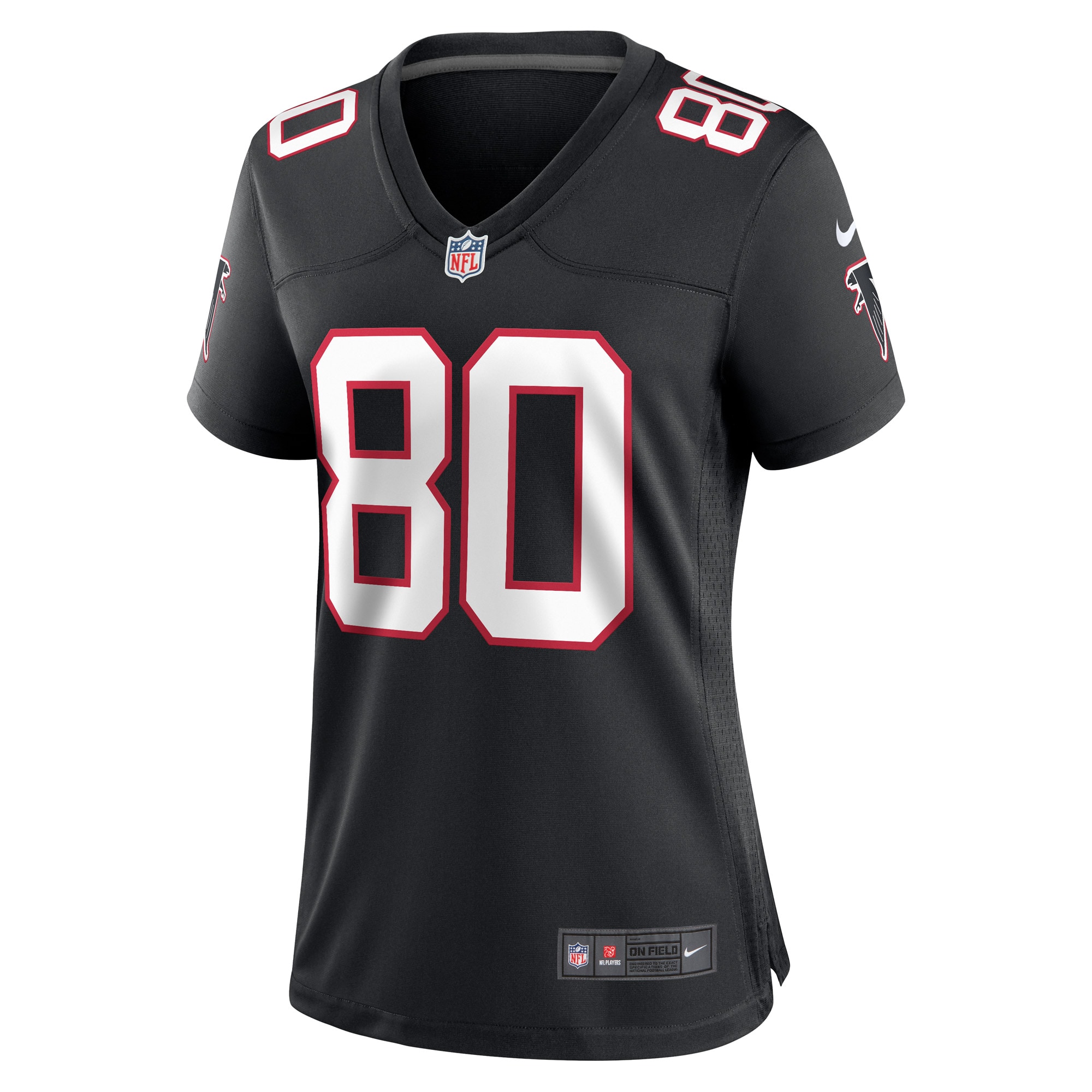 Atlanta Falcons Andre Rison Black Retired Player NFL Jersey Women's