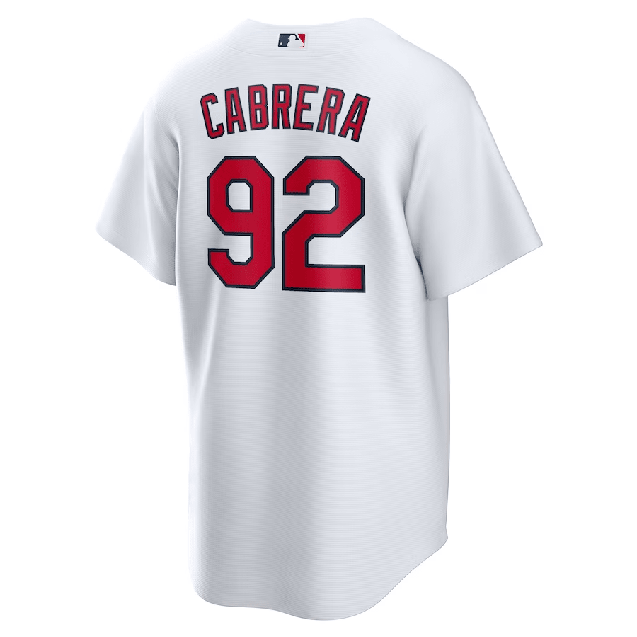 G?nesis Cabrera 92 St. Louis Cardinals Home White MLB Jersey Men's