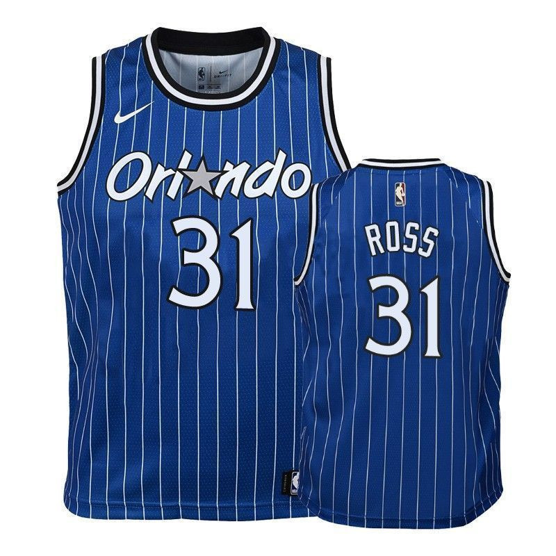 Orlando Magic Terrence Ross 31 Hardwood Classics Blue NBA Jersey Youth