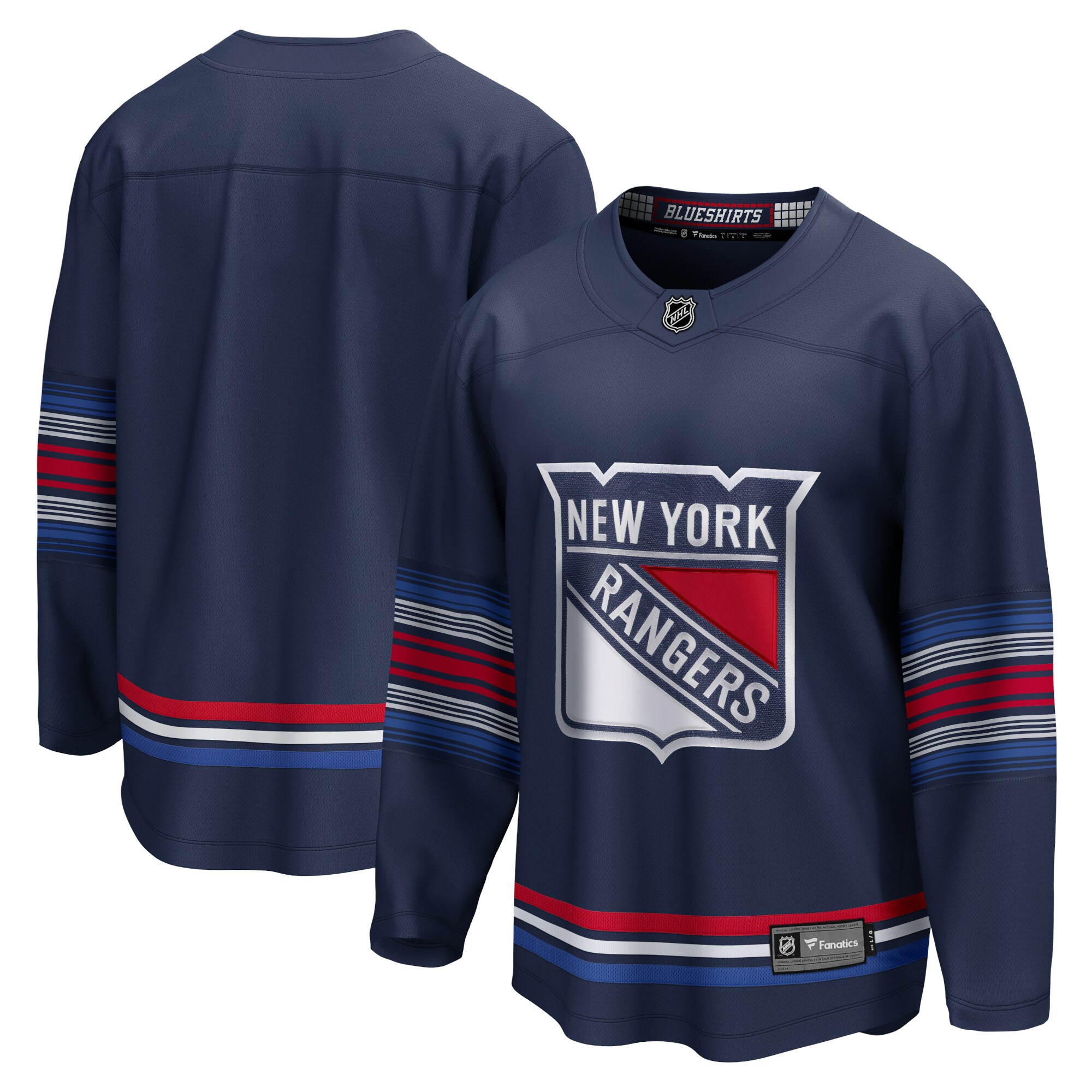 New York Rangers Navy Alternate Premier Breakaway NHL Jersey Men's