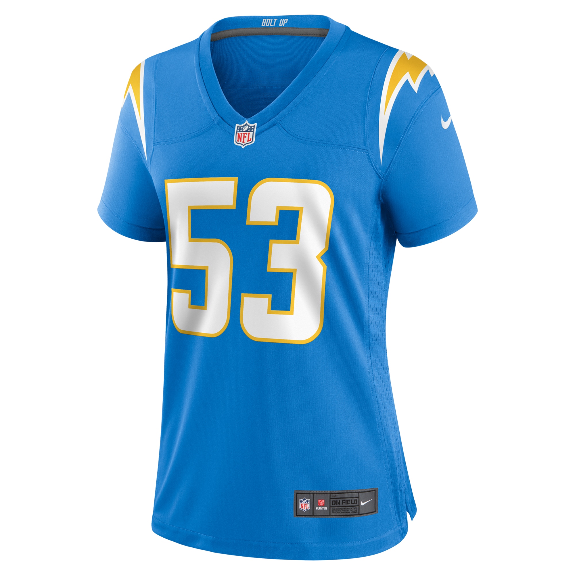 Los Angeles Chargers Chris Collins Powder Blue Team Game NFL Jersey Women's