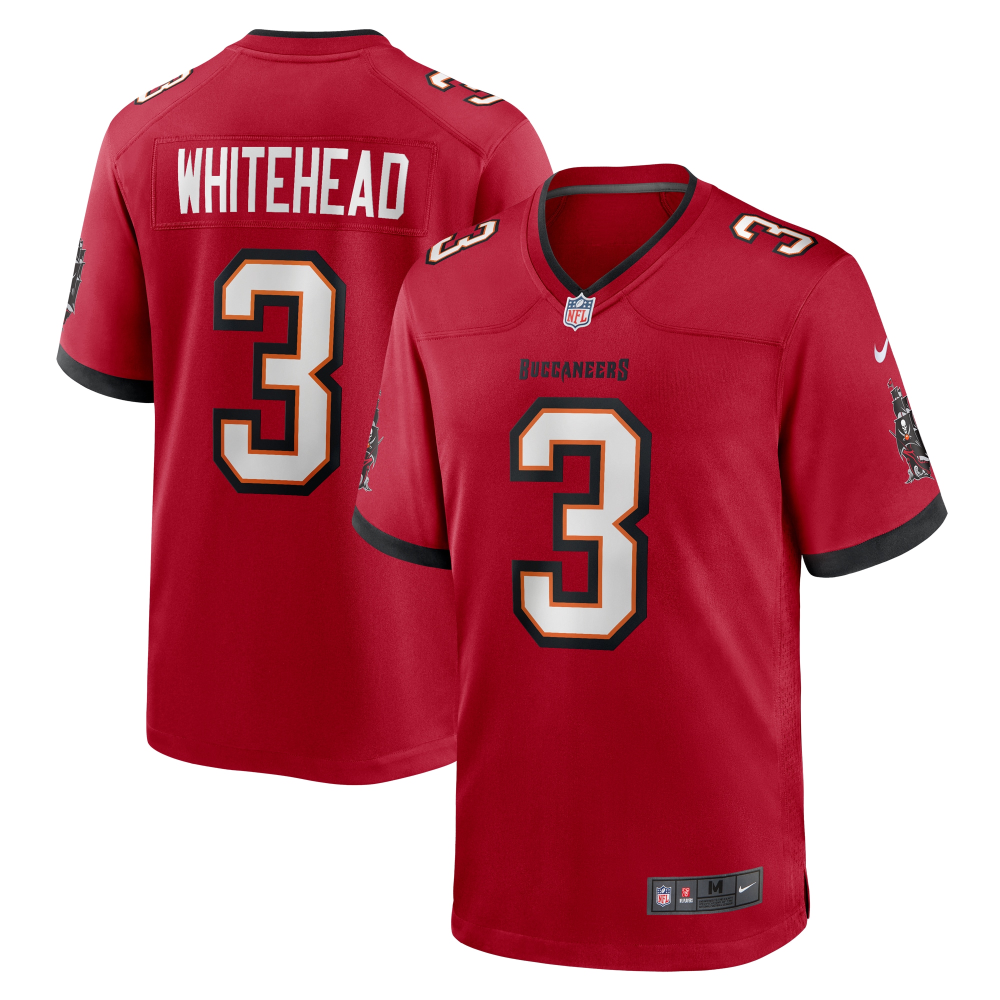 Tampa Bay Buccaneers Whitehead Red Game NFL Jersey Men's