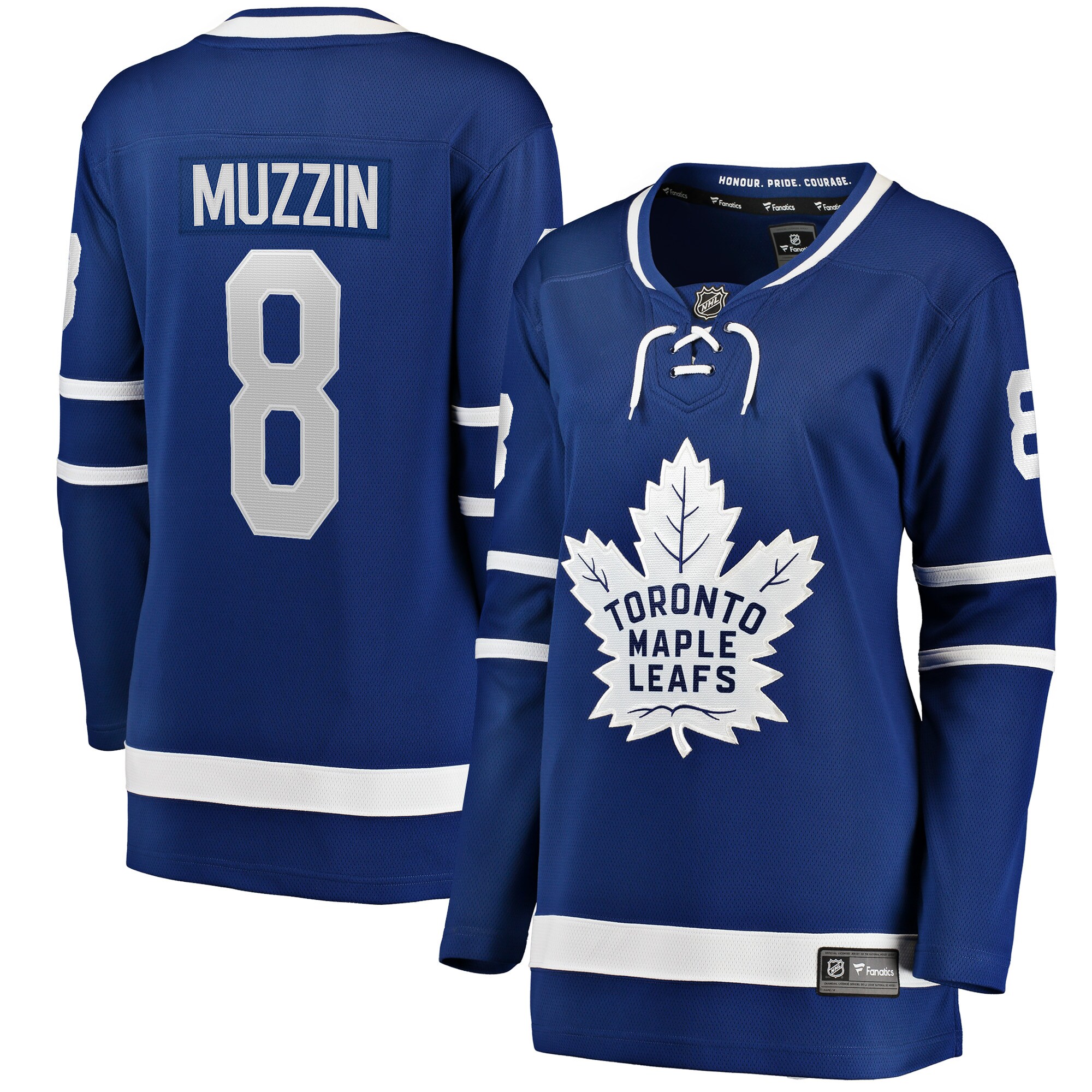 Toronto Maple Leafs Jake Muzzin Blue Home Breakaway Player NHL Jersey Women's