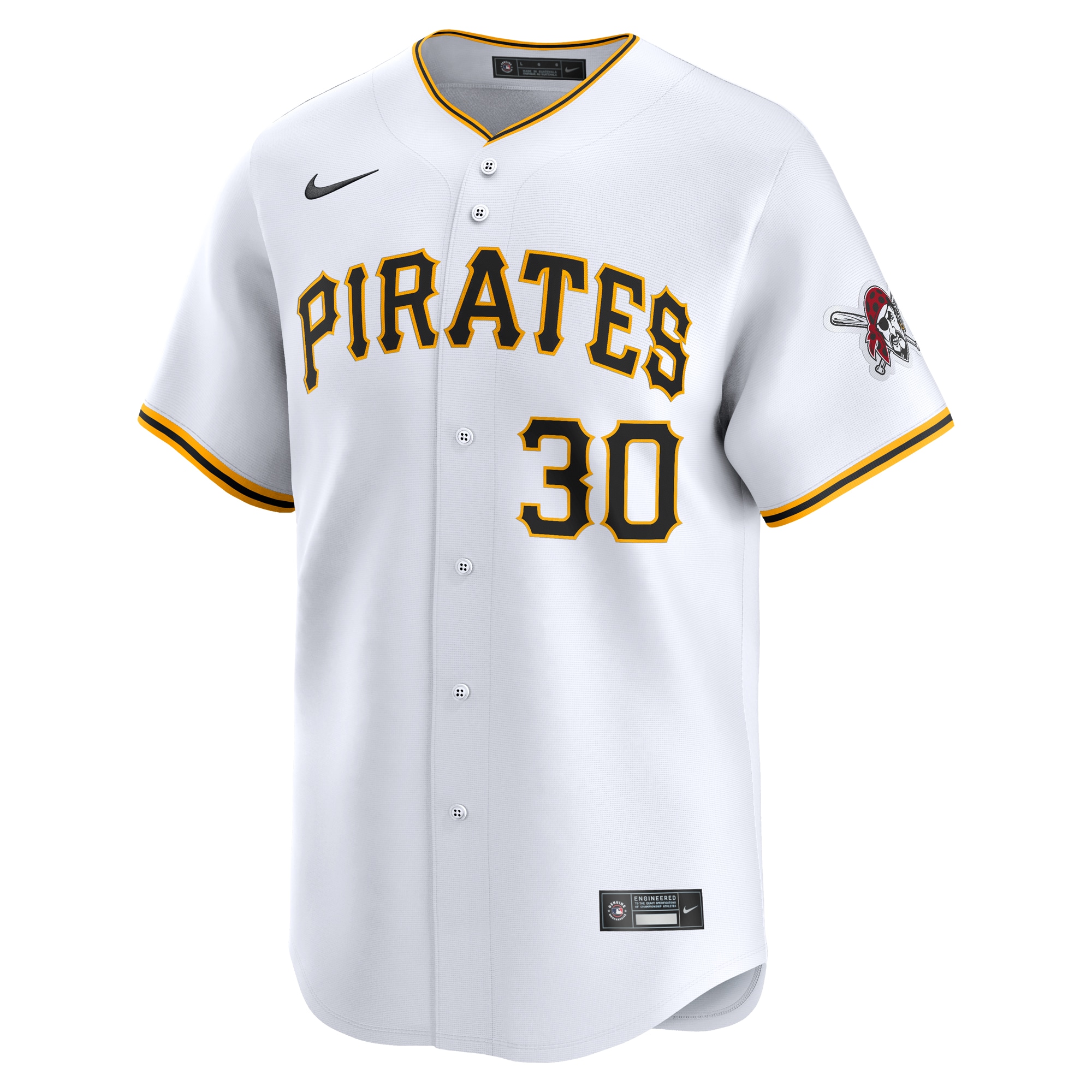 Pittsburgh Pirates Paul Skenes White Home Limited Player MLB Jersey Men's