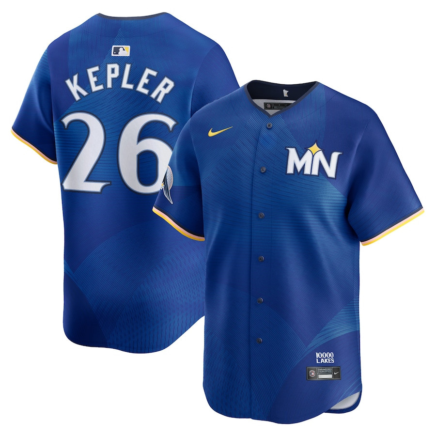 Max Kepler 26 Minnesota Twins 2024 City Connect Limited Royal MLB Jersey Men's