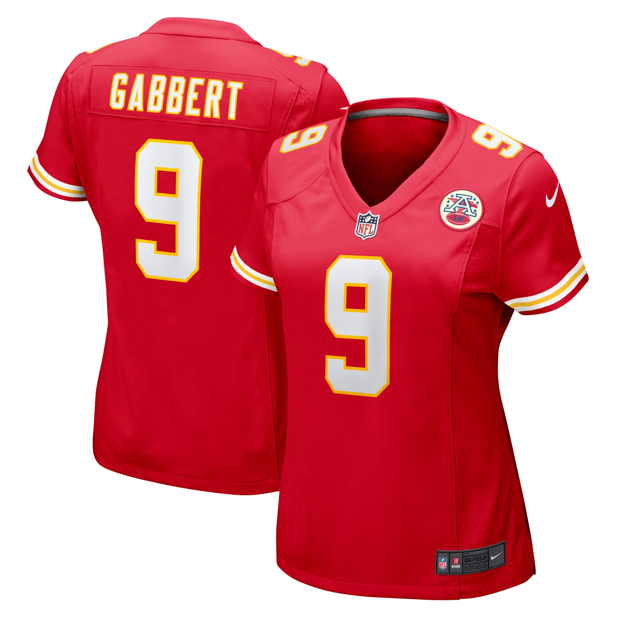 Kansas City Chiefs Blaine Gabbert Red Game NFL Jersey Women's
