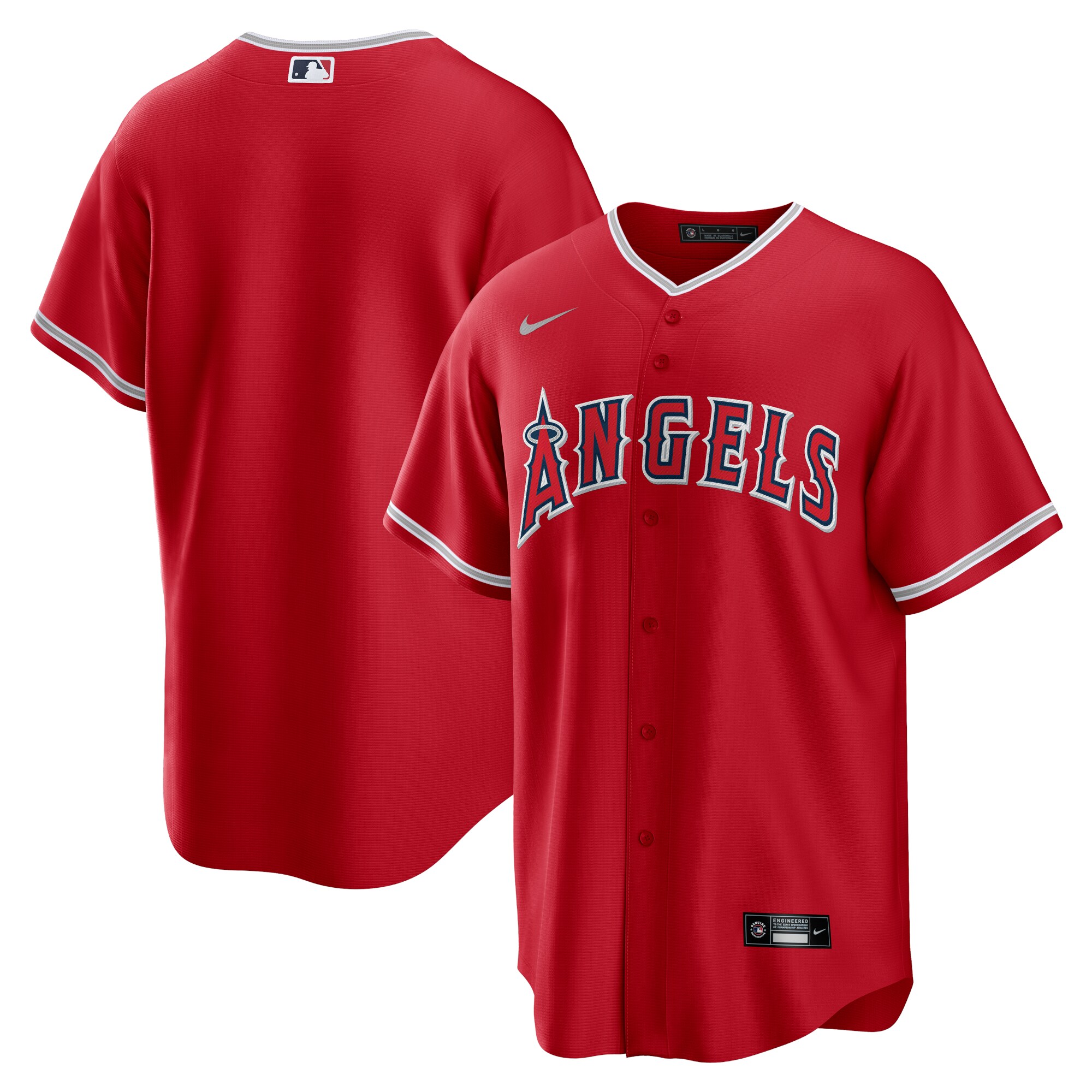 Los Angeles Angels Red Alternate Team MLB Jersey Men's