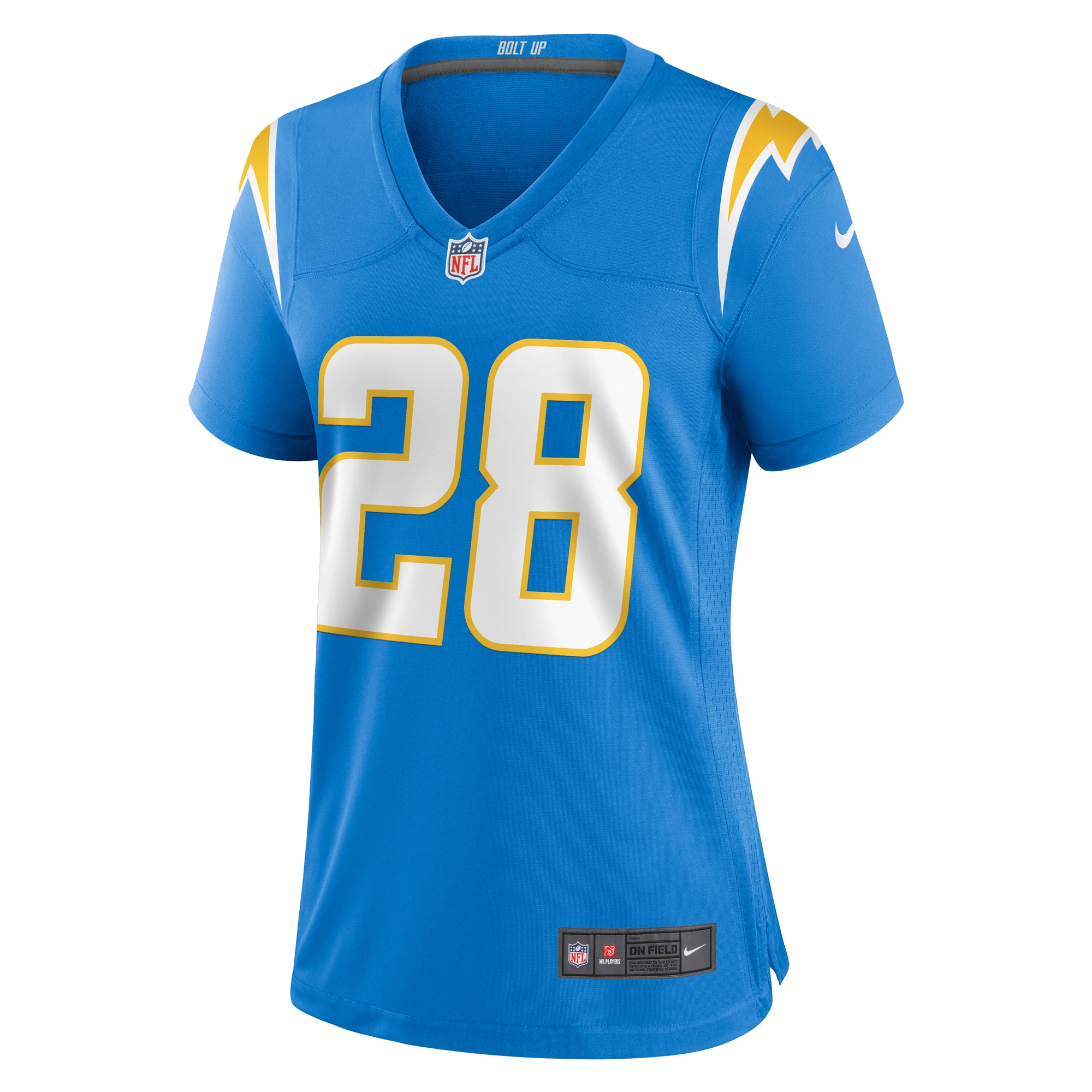 Los Angeles Chargers Hassan Haskins Powder Blue Game NFL Jersey Women's