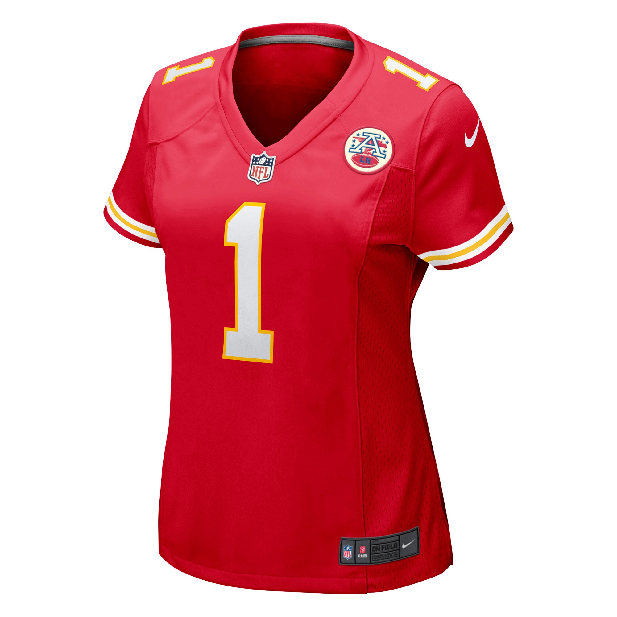 Kansas City Chiefs Jerick McKinnon Red Game Player NFL Jersey Women's