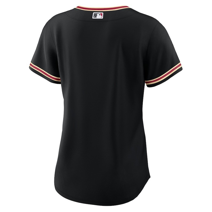 Arizona Diamondbacks Alternate Team Black MLB Jersey Women's