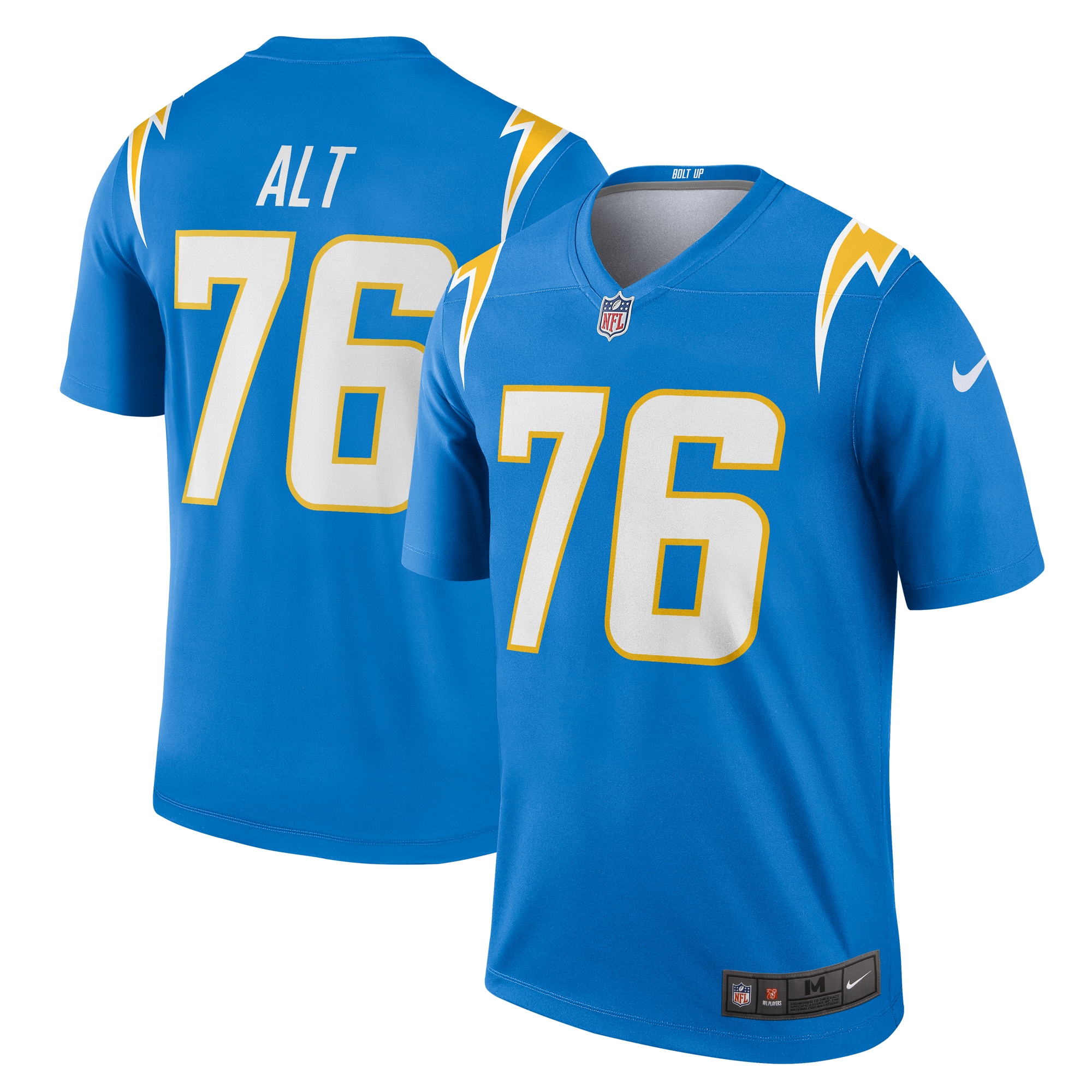 Los Angeles Chargers Joe Alt Powder Blue Team Legend Player Performance Top NFL Jersey Men's