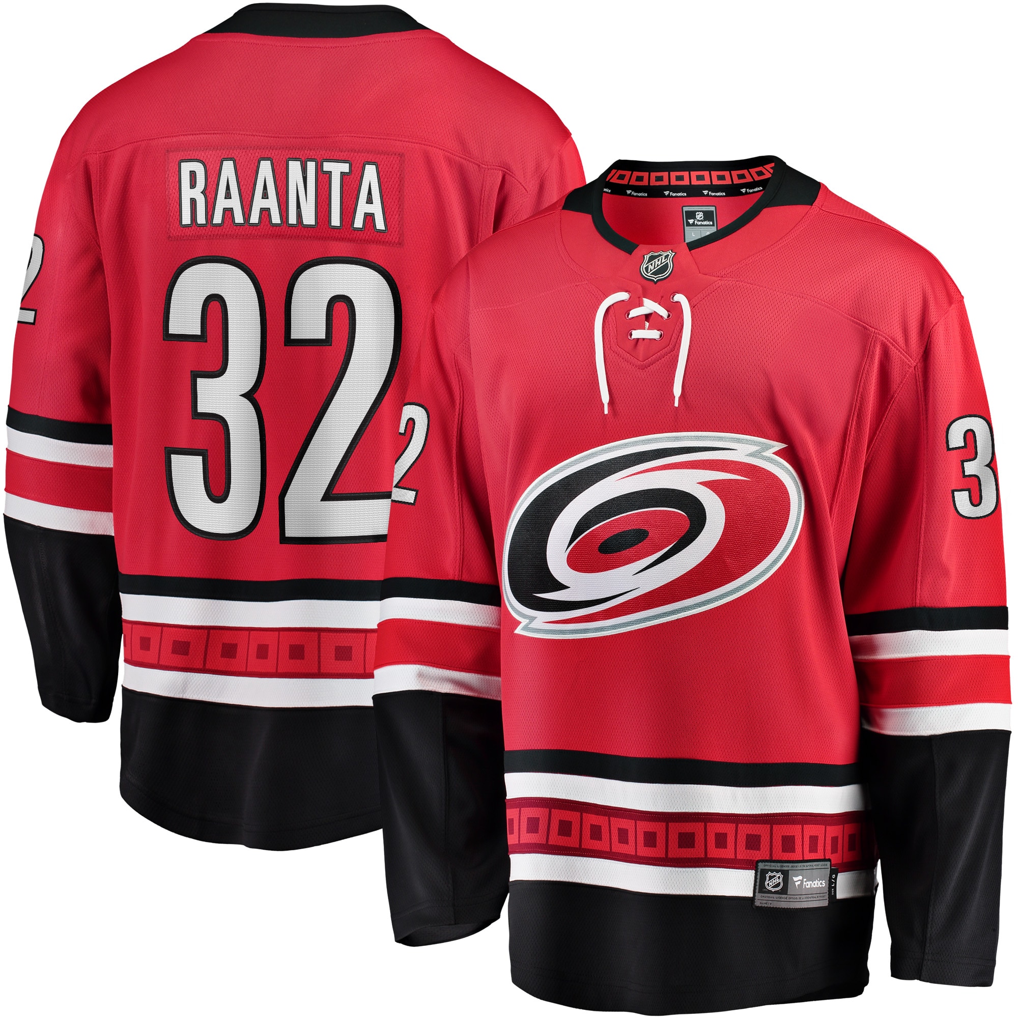 Carolina Hurricanes Antti Raanta Red Alternate Breakaway Player NHL Jersey Men's