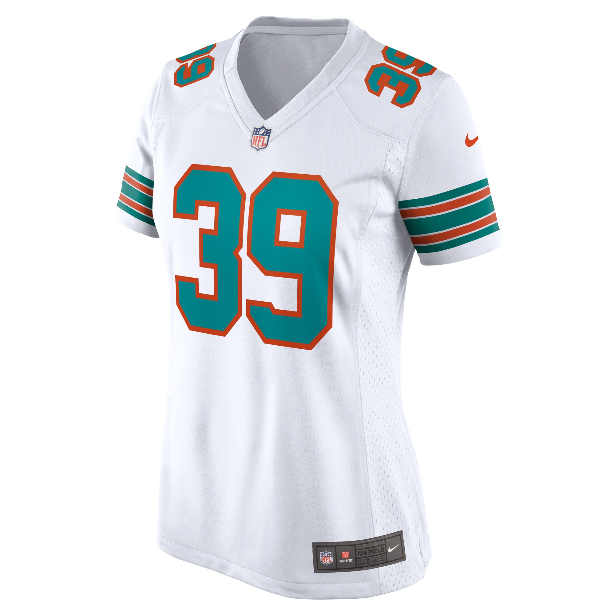 Miami Dolphins Larry Csonka White Retired Player NFL Jersey Men's