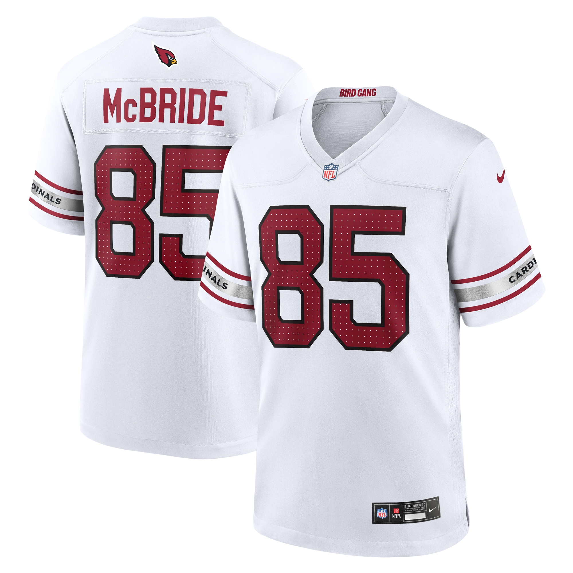 Arizona Cardinals Trey McBride White Game NFL Jersey Men's