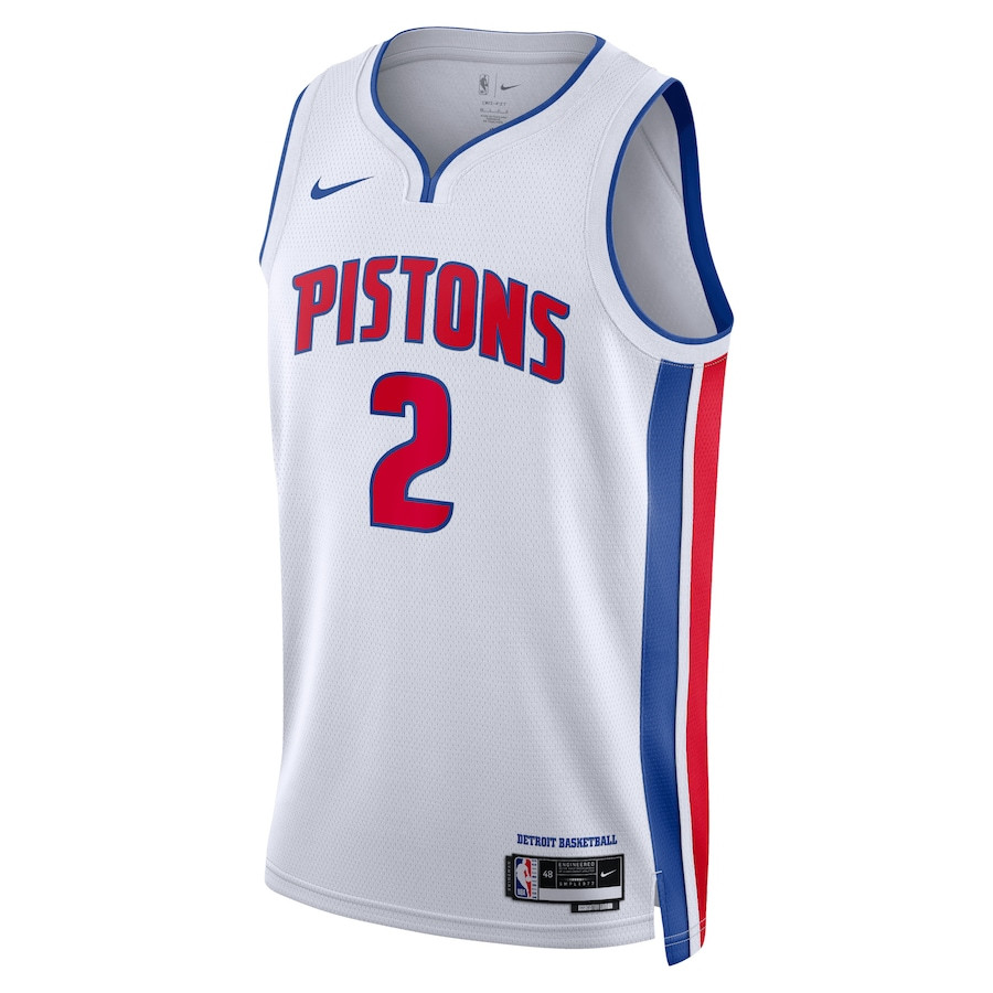 Cade Cunningham 2 Detroit Pistons Unisex Swingman Association Editio White NBA Jersey Unisex