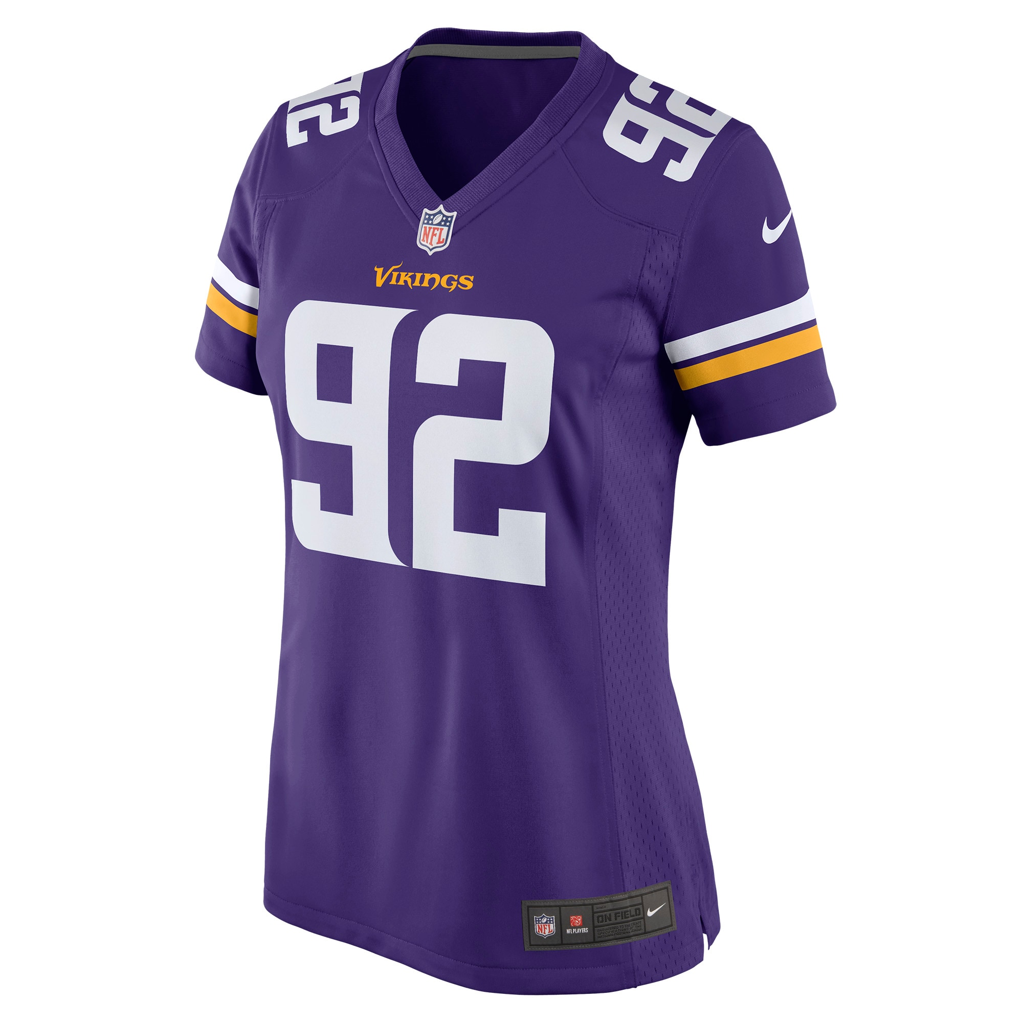 Minnesota Vikings James Lynch Purple Game Player NFL Jersey Women's