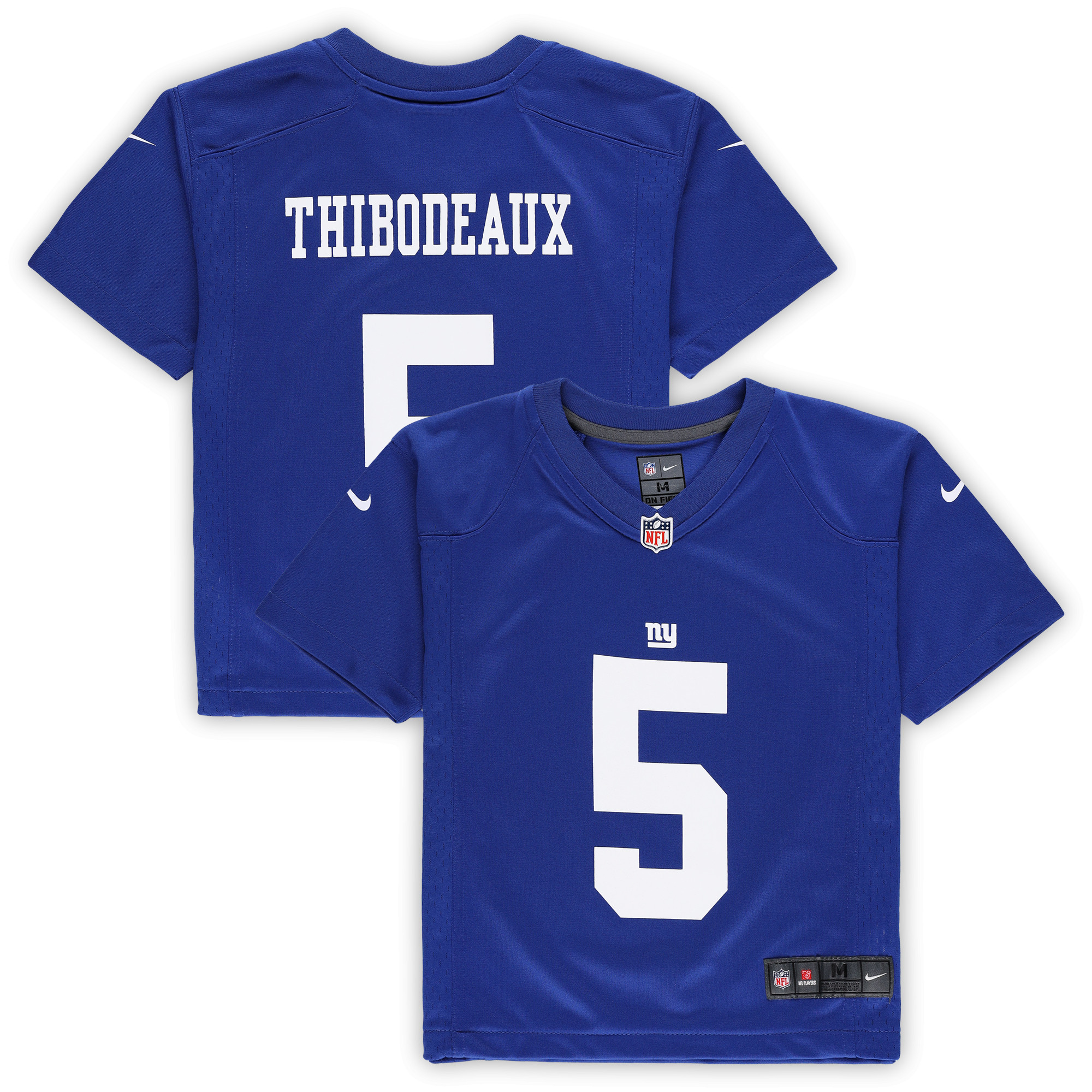 Preschool New York Giants Kayvon Thibodeaux Royal Game NFL Jersey Men's