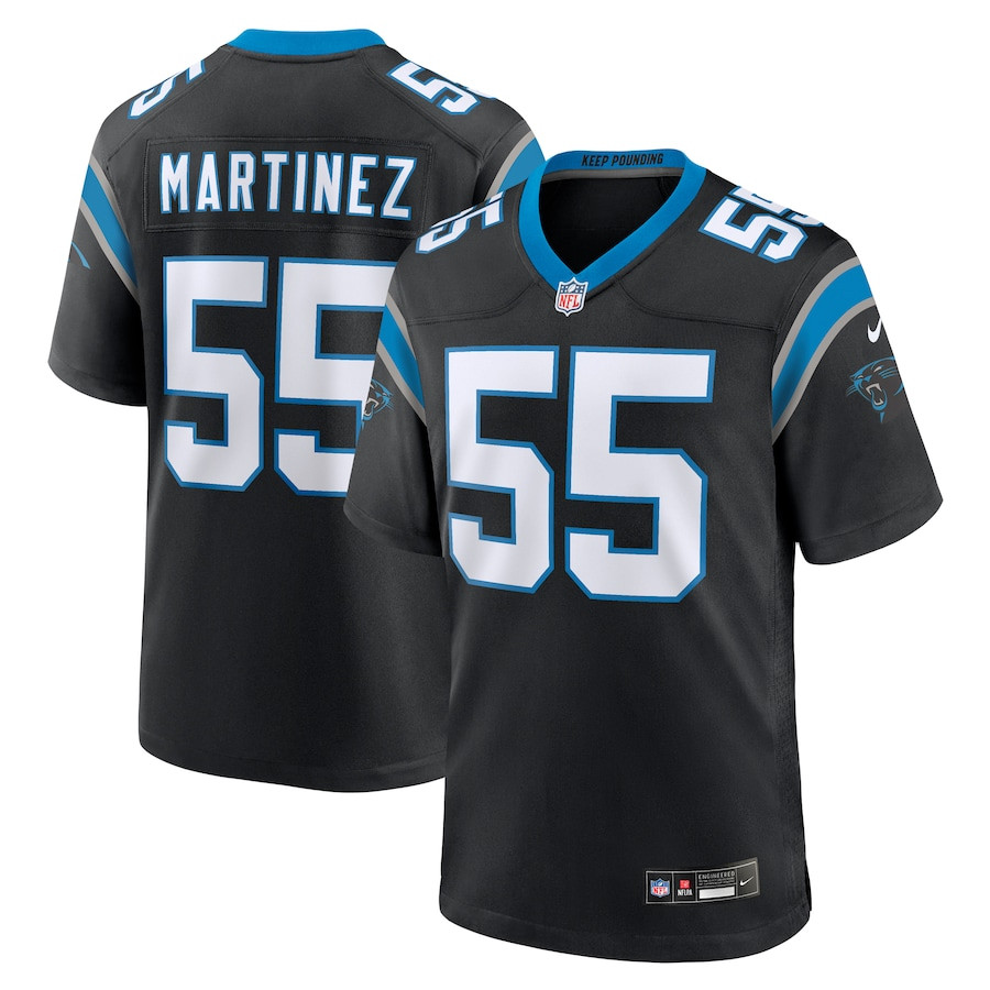 Blake Martinez 55 Carolina Panthers Game Black NFL Jersey Men's