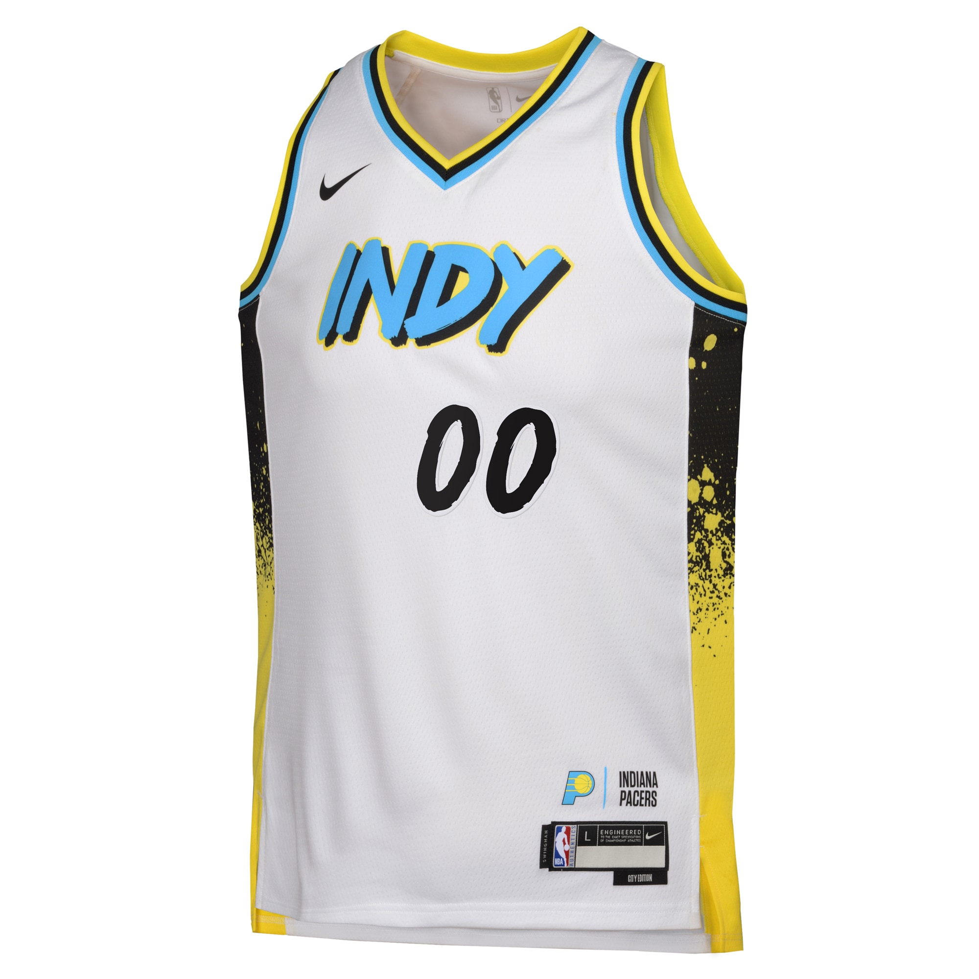 Indiana Pacers City Edition Swingman 2024 Custom NBA Jersey Youth