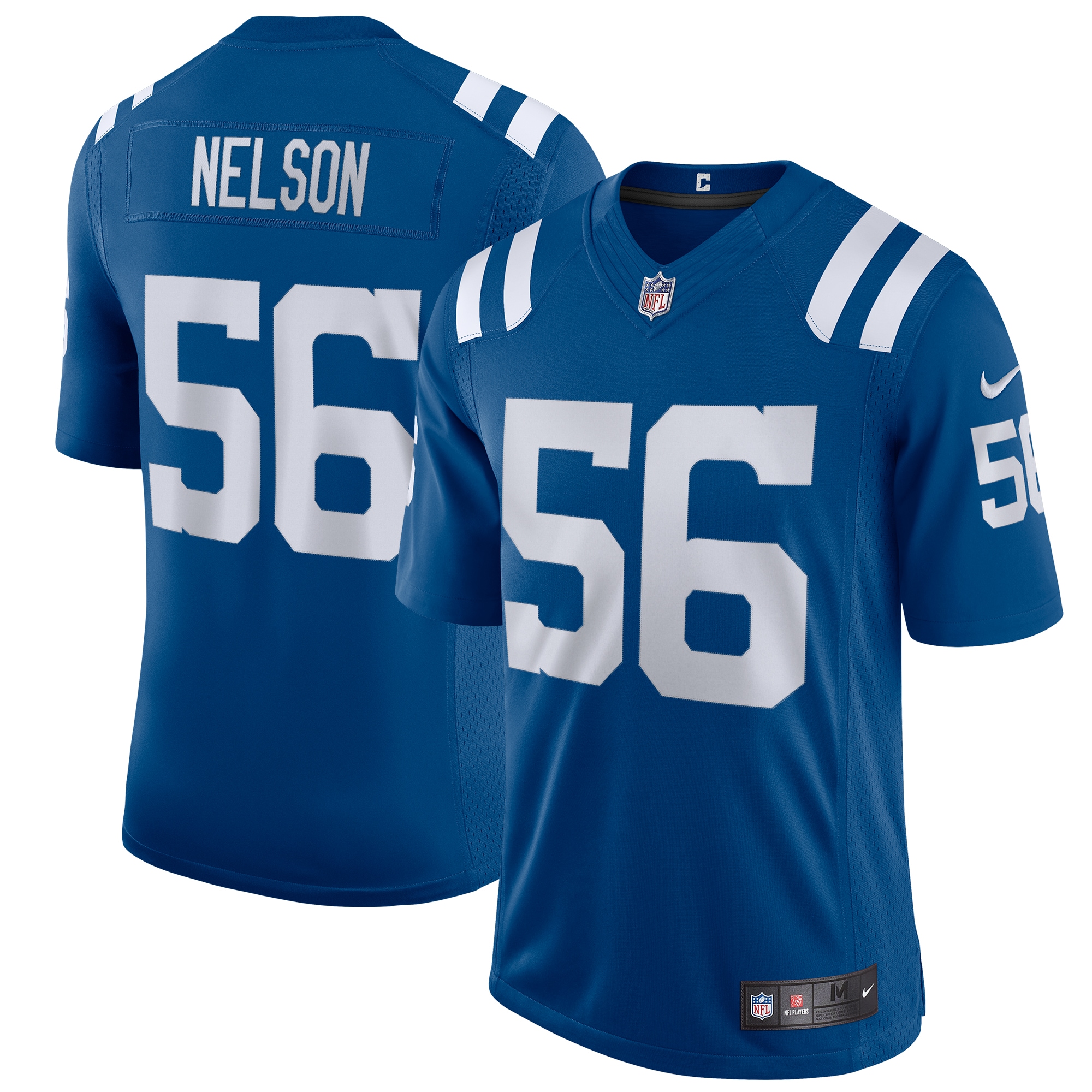 Indianapolis Colts Quenton Nelson Royal Vapor Limited NFL Jersey Men's