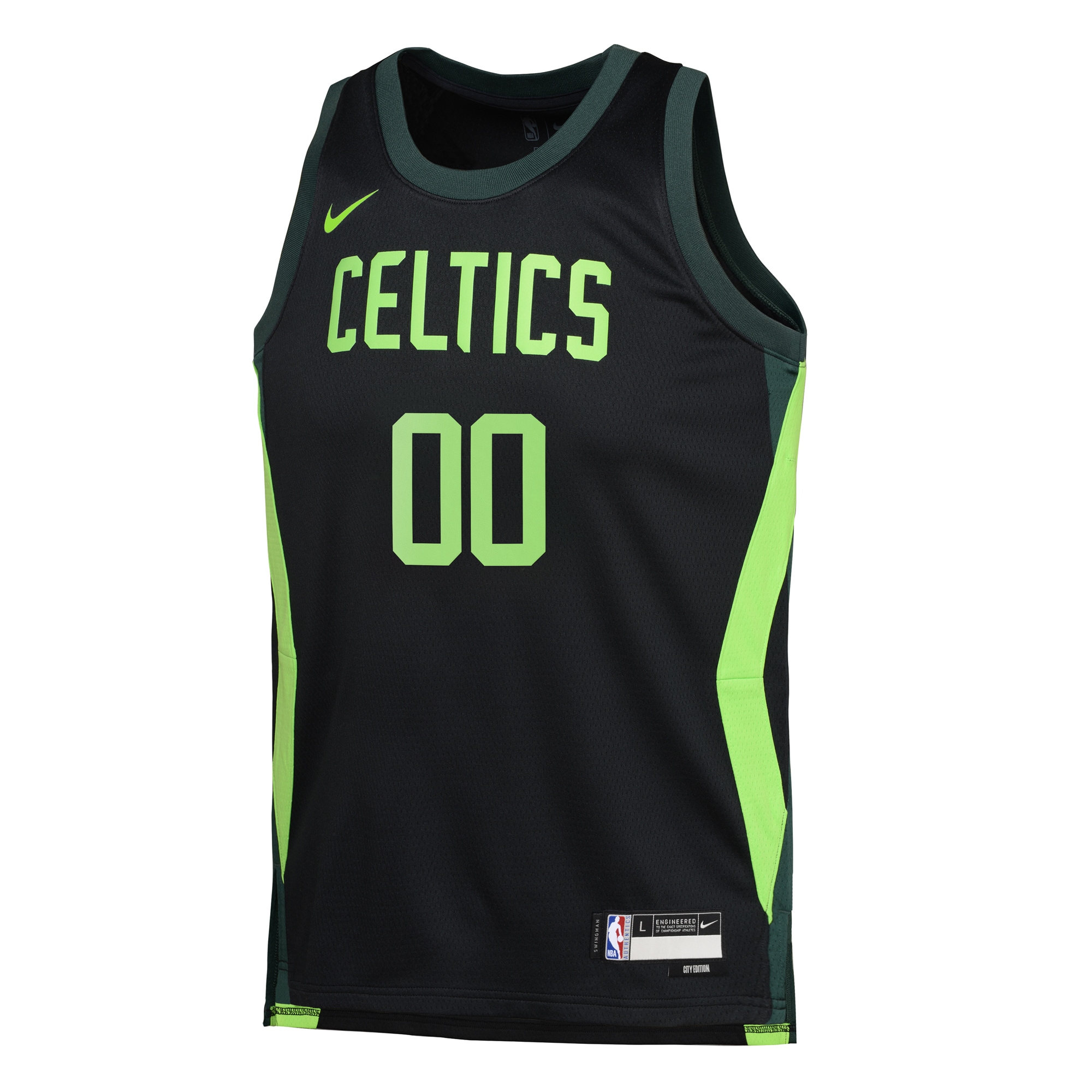 Boston Celtics City Edition Swingman 2024 Custom NBA Jersey Youth