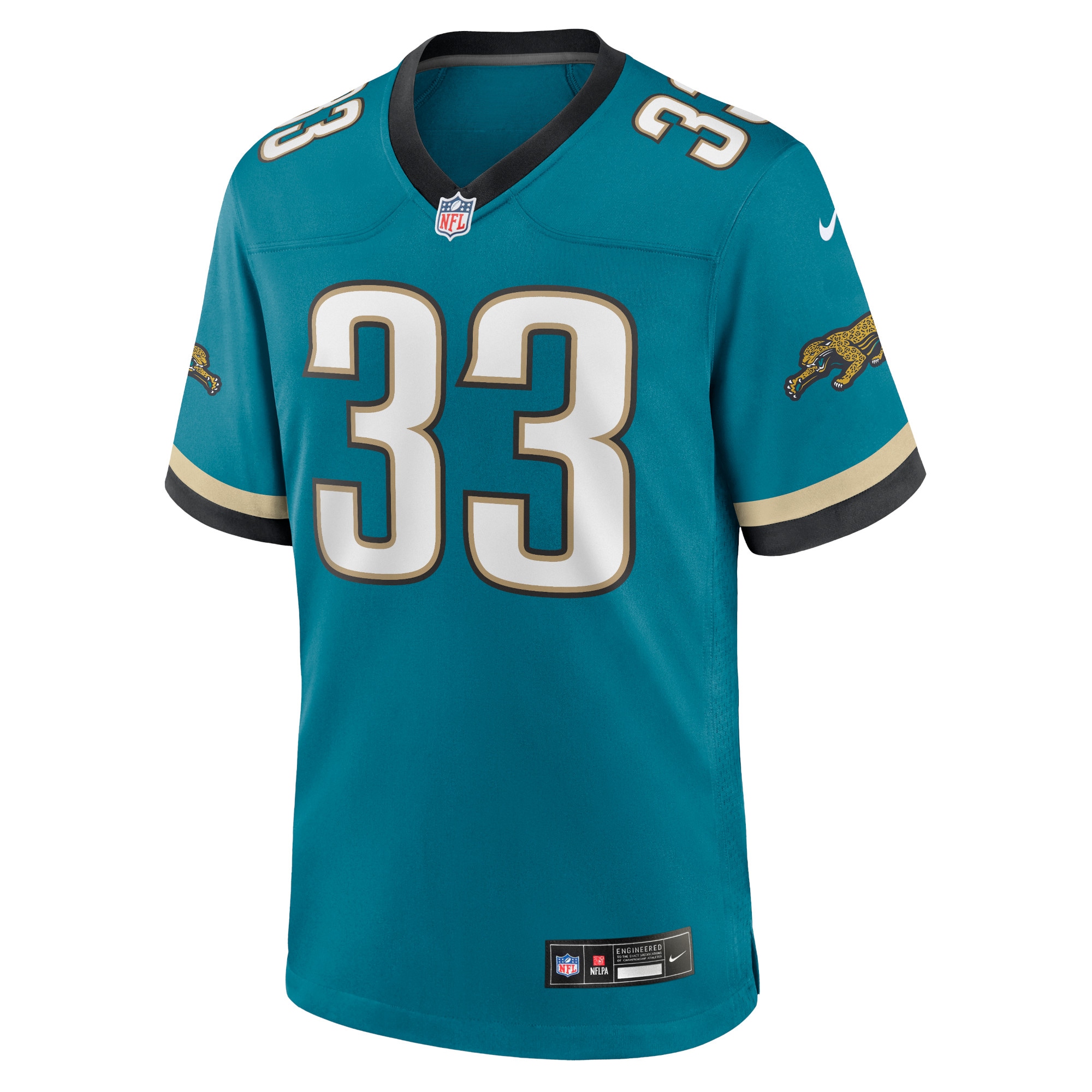 Jacksonville Jaguars Devin Lloyd Teal Prowler Throwback Player Game NFL Jersey Men's