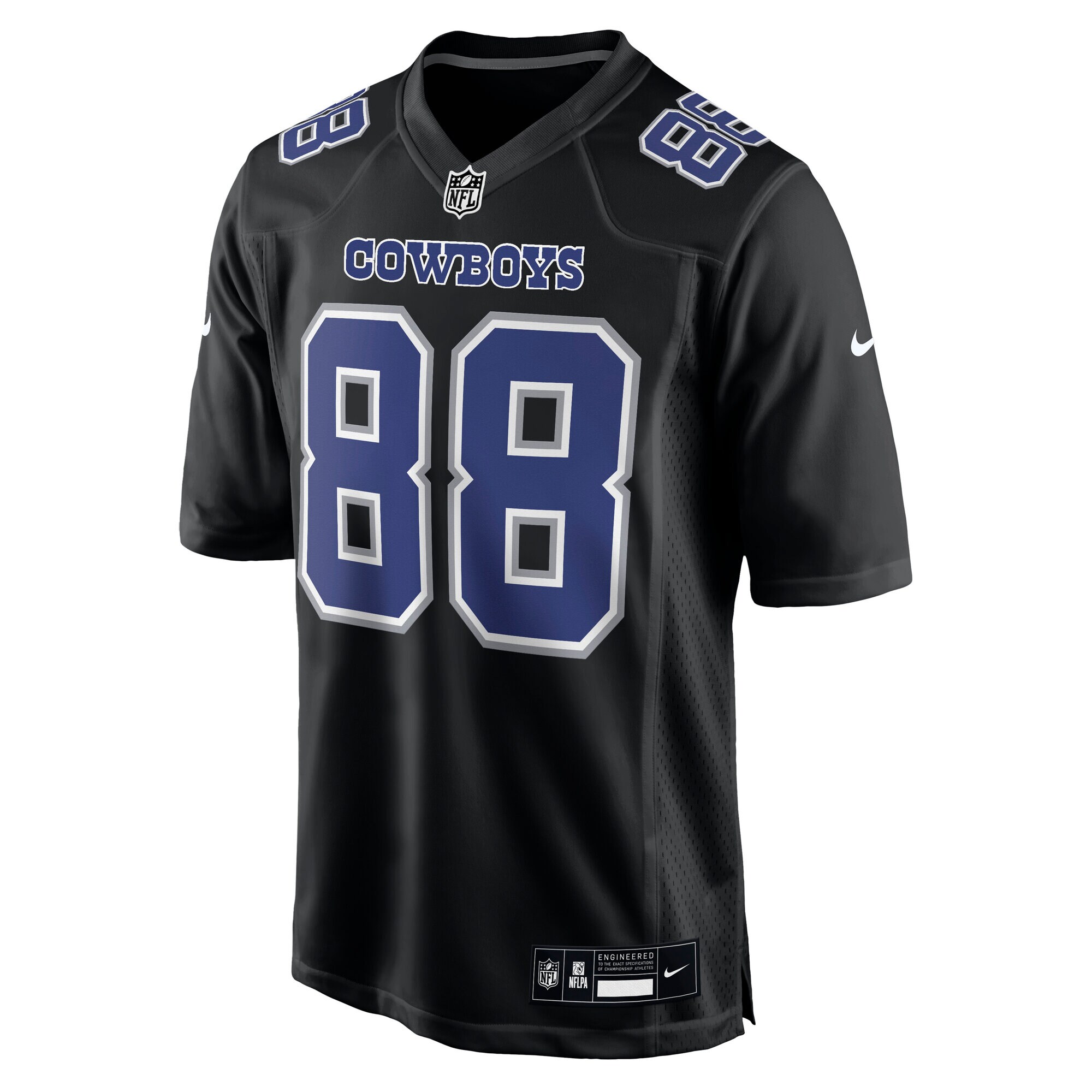 Dallas Cowboys CeeDee Lamb Carbon Black Fashion Game NFL Jersey Men's