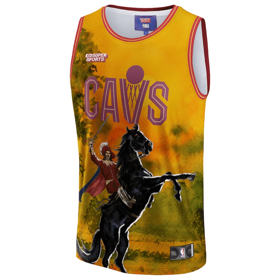 Cleveland Cavaliers KidSuper Studio Unisex Hometown Gold NBA Jersey Unisex