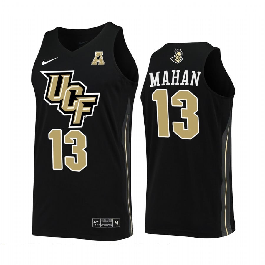 UCF Knights Brandon Mahan 13 College Black Uniform NCAA Jersey Men's