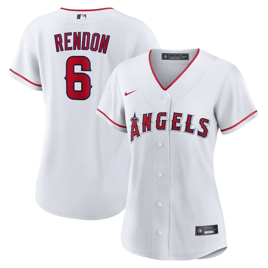 Anthony Rendon 6 Los Angeles Angels Home Player White MLB Jersey Women's