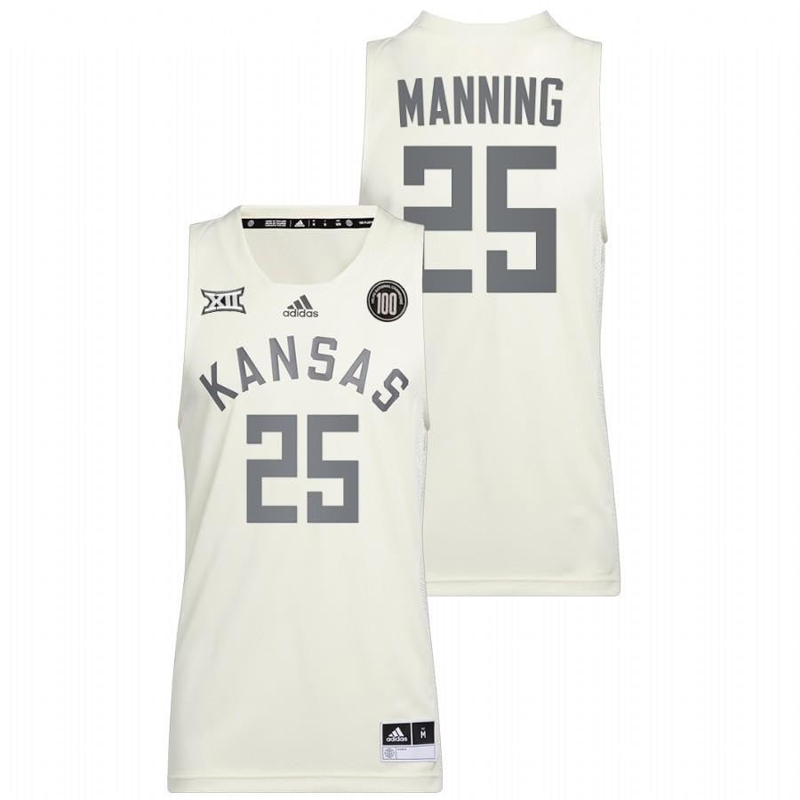 Danny Manning 2 White Kansas Jayhawks Reverse Retro NCAA Jersey Men's
