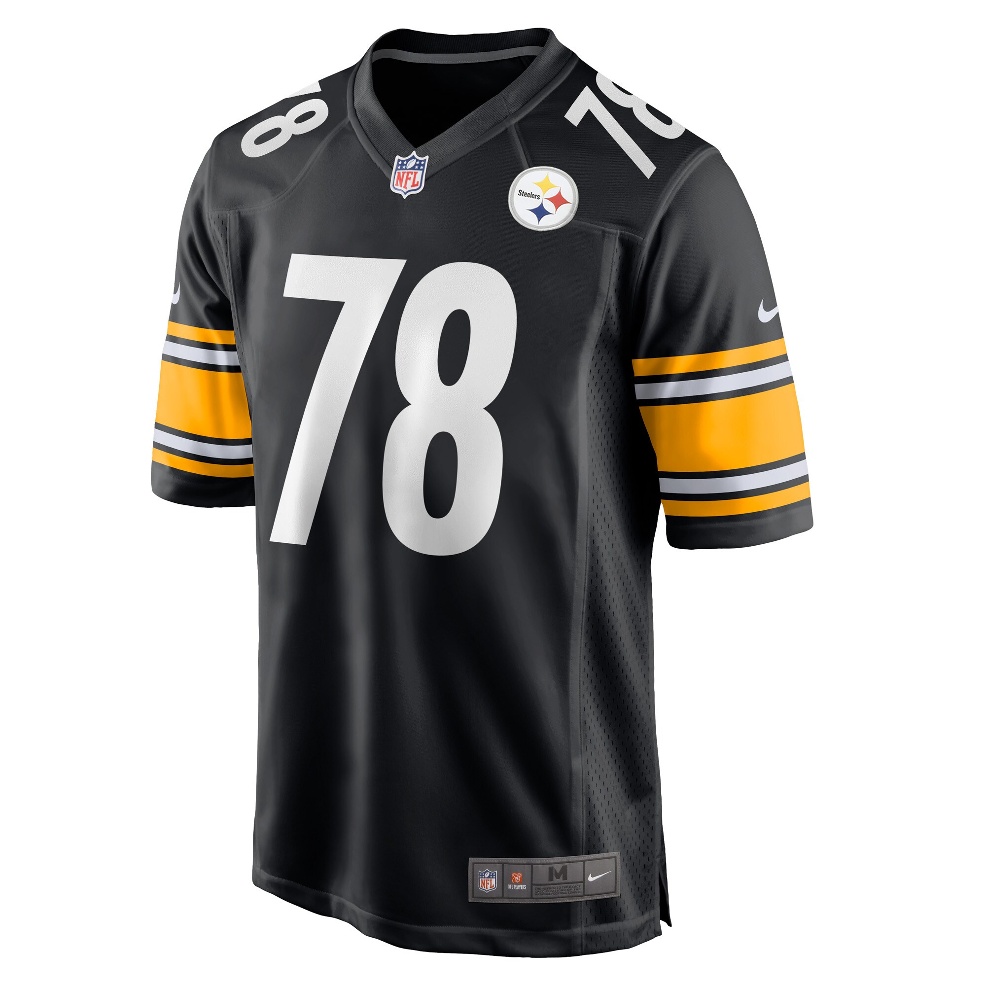 Pittsburgh Steelers James Daniels Black Game Player NFL Jersey Men's