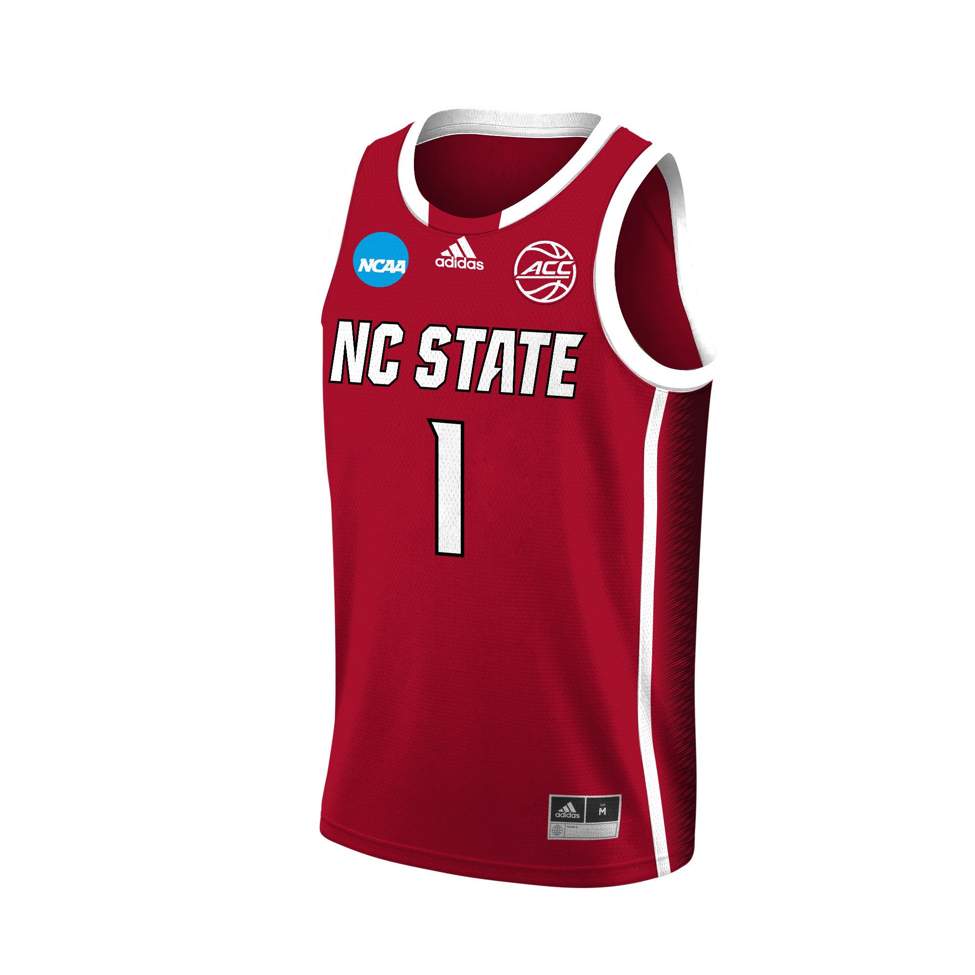 River Baldwin 1 NC State Wolfpack 2024 Red Unisex NCAA Jersey Unisex