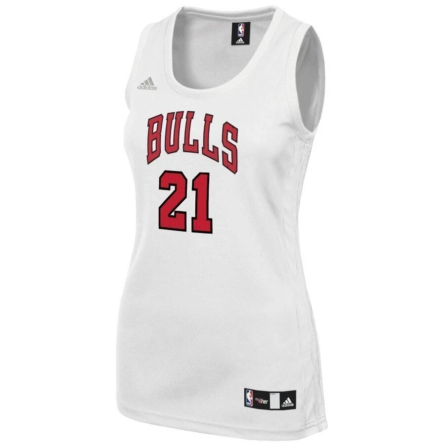 Jimmy Butler Chicago Bulls Fashion White NBA Jersey Women's