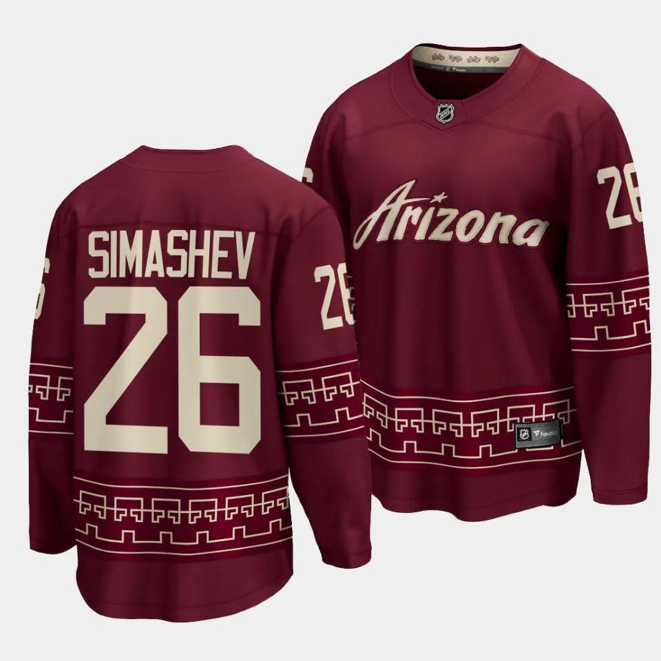 Arizona Coyotes #26 Arizona Coyotes 2023 Draft Alternate NHL Jersey Men's