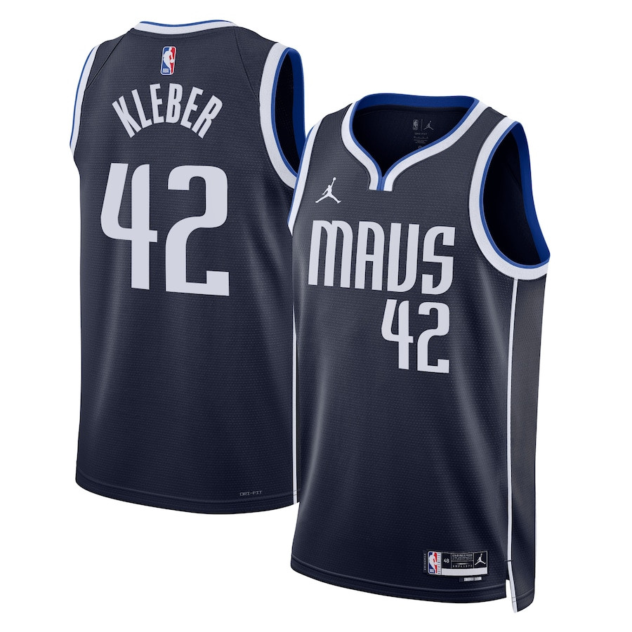 Maximillian Kleber 42 Dallas Mavericks Unisex Swingman Statement Edition Navy NBA Jersey Unisex