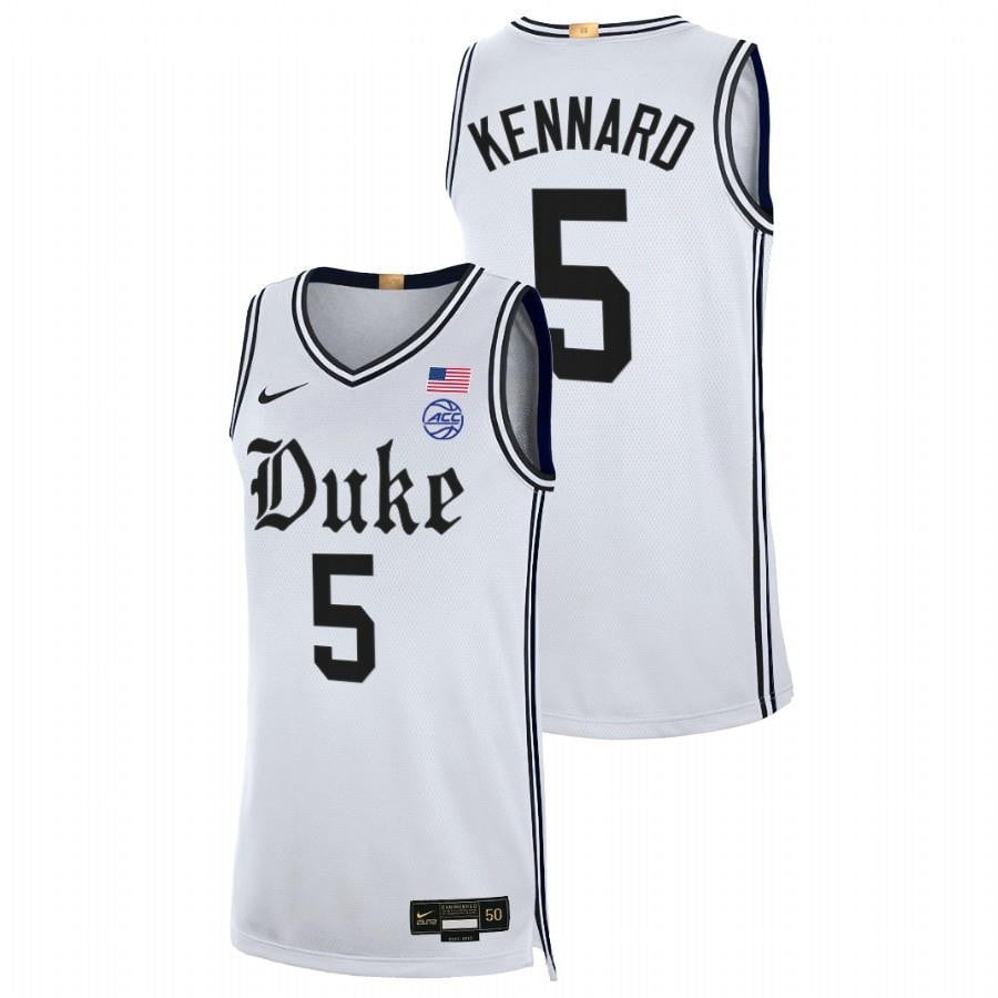 Luke Kennard White Duke Blue Devils 2023 Limited The Brotherhood NCAA Jersey Men's