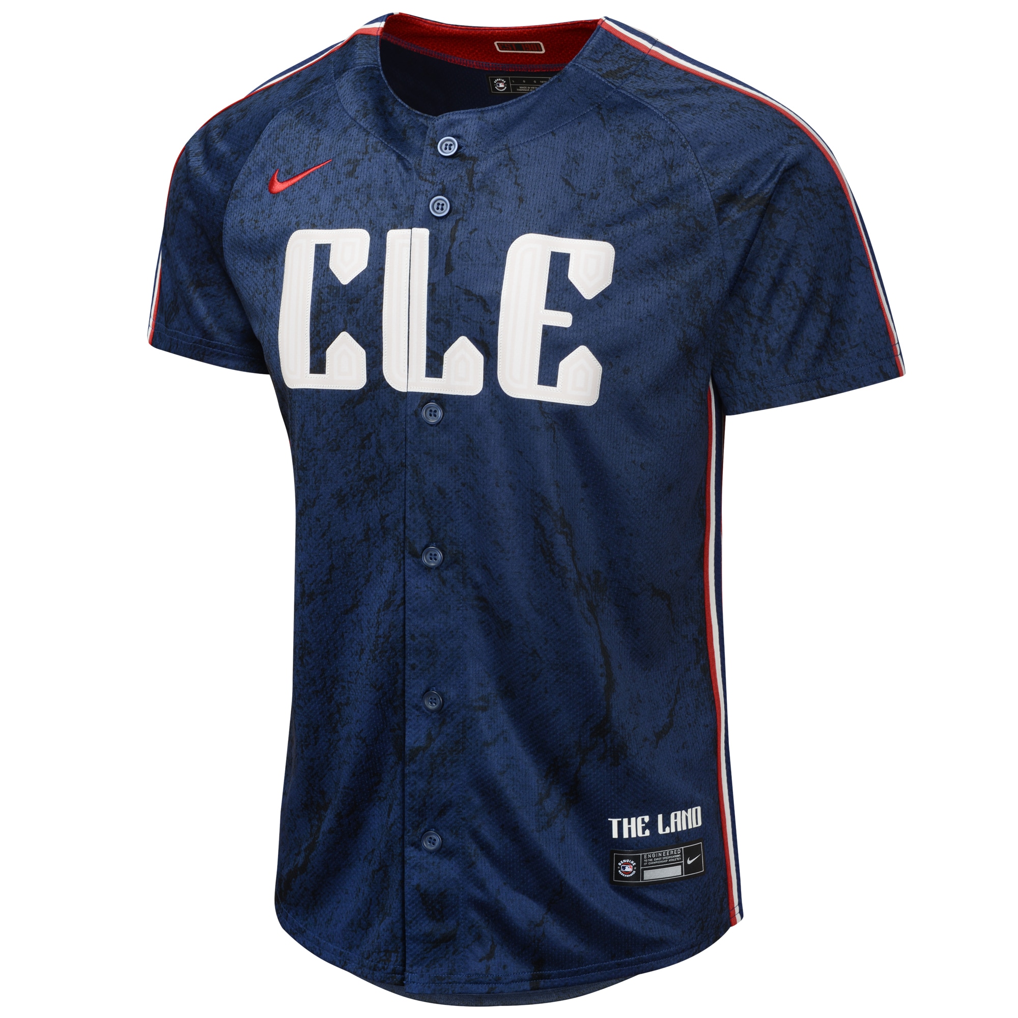 Cleveland Guardians Andres Gimenez Navy 2024 City Connect Limited MLB Jersey Youth