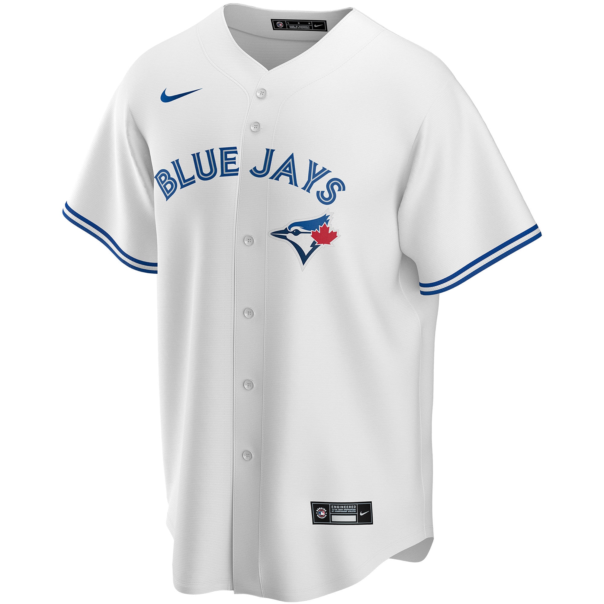 Toronto Blue Jays White Home Custom MLB Jersey Men's