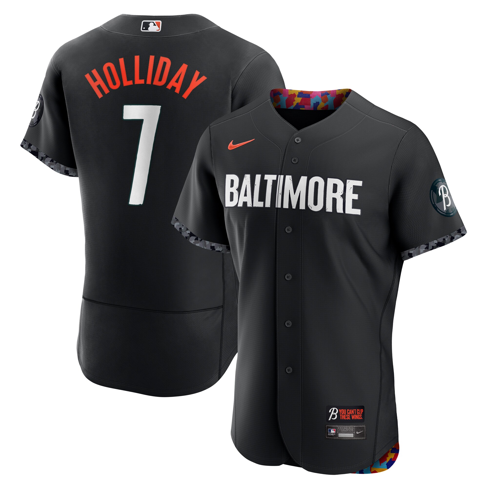 Baltimore Orioles Jackson Holliday Black City Connect Player MLB Jersey Men's