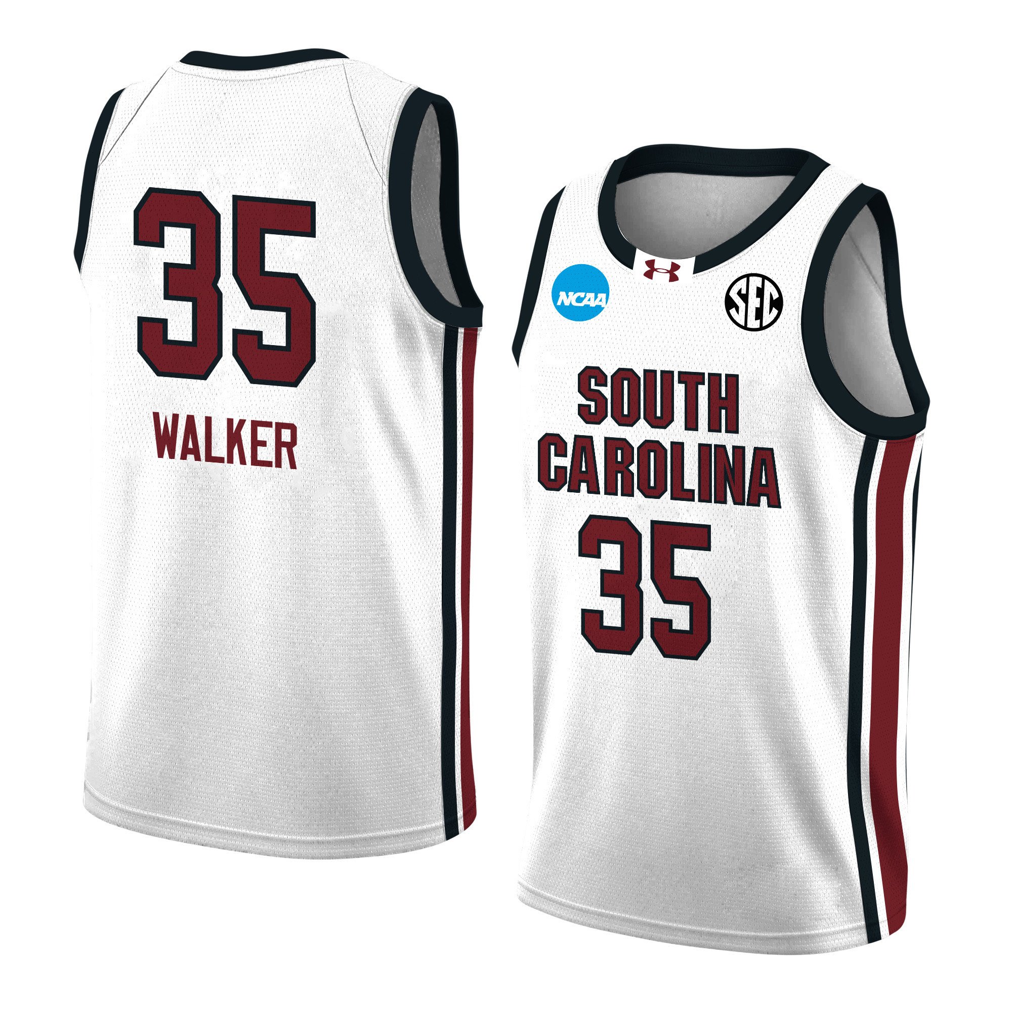 Sakima Walker 35 South Carolina 2024 White Unisex NCAA Jersey Unisex