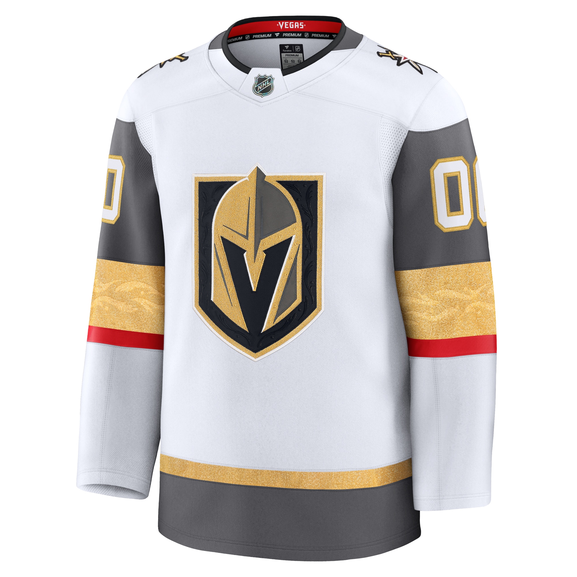 Vegas Golden Knights White Away Premium Custom NHL Jersey Men's