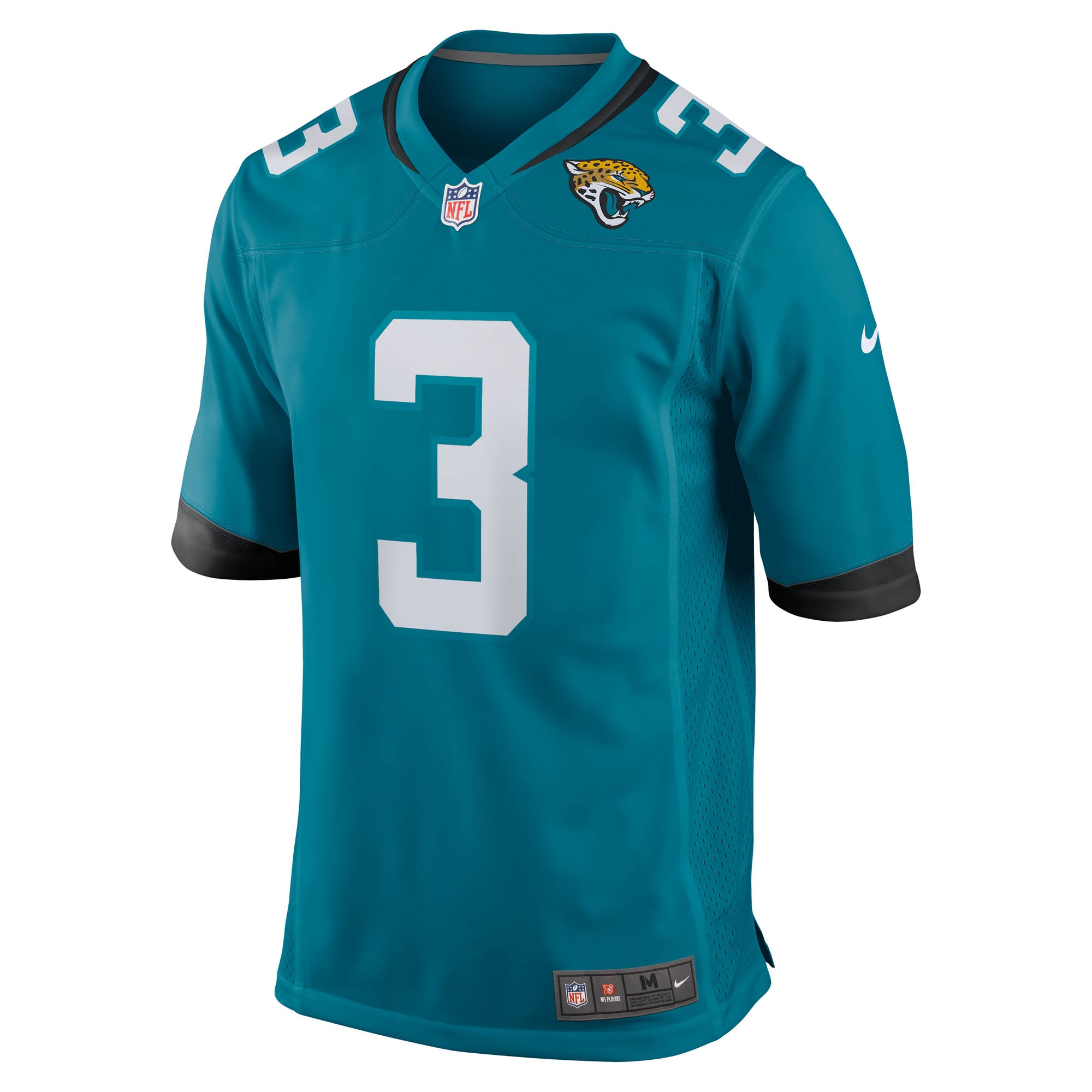 Jacksonville Jaguars Tyson Campbell Teal Team Game NFL Jersey Men's