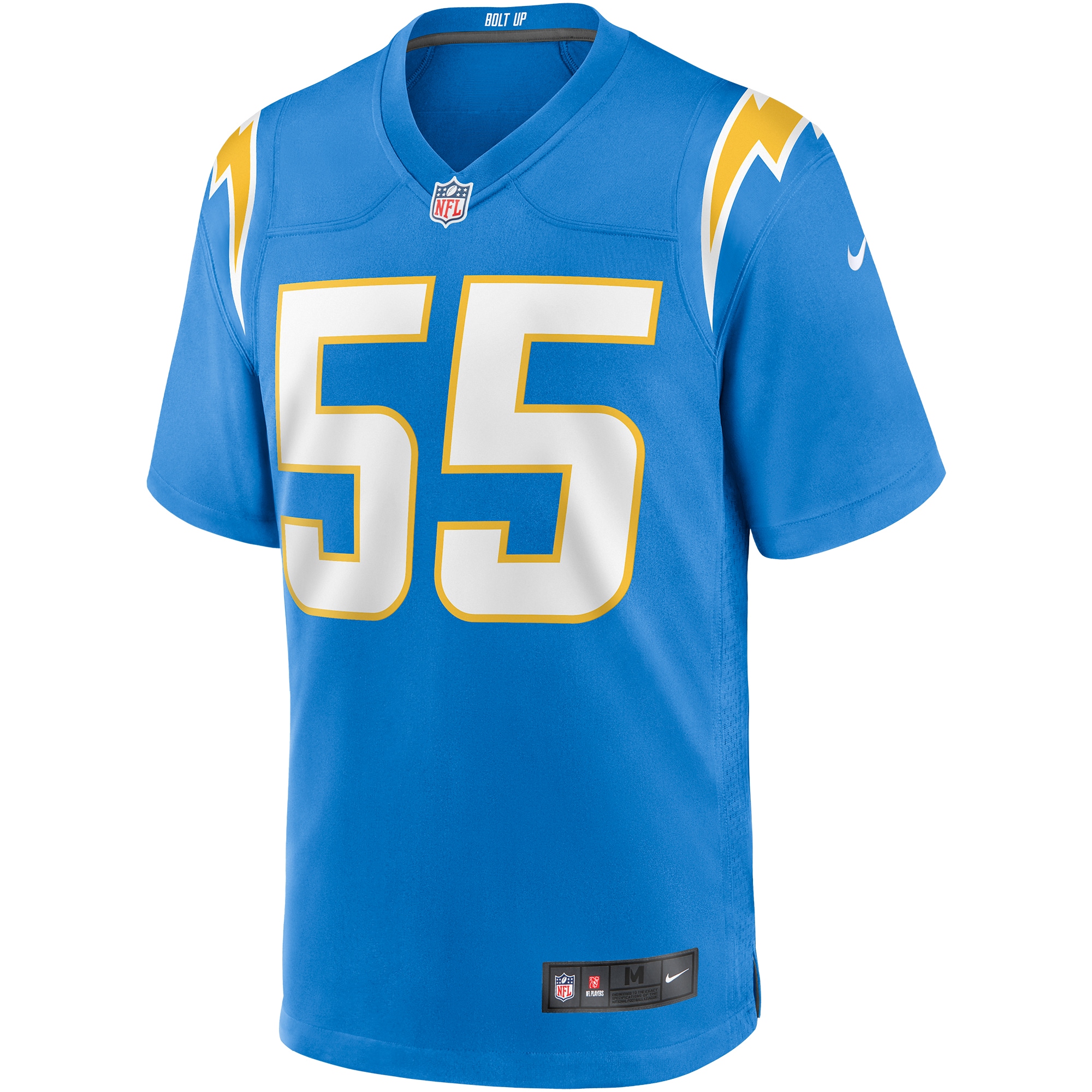 Los Angeles Chargers Junior Seau Powder Blue Game Retired Player NFL Jersey Men's