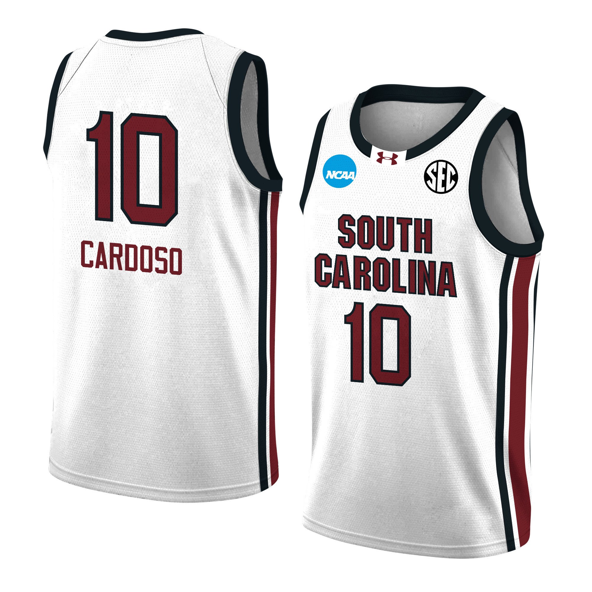 Kamilla Cardoso 10 South Carolina 2024 White Unisex NCAA Jersey Unisex